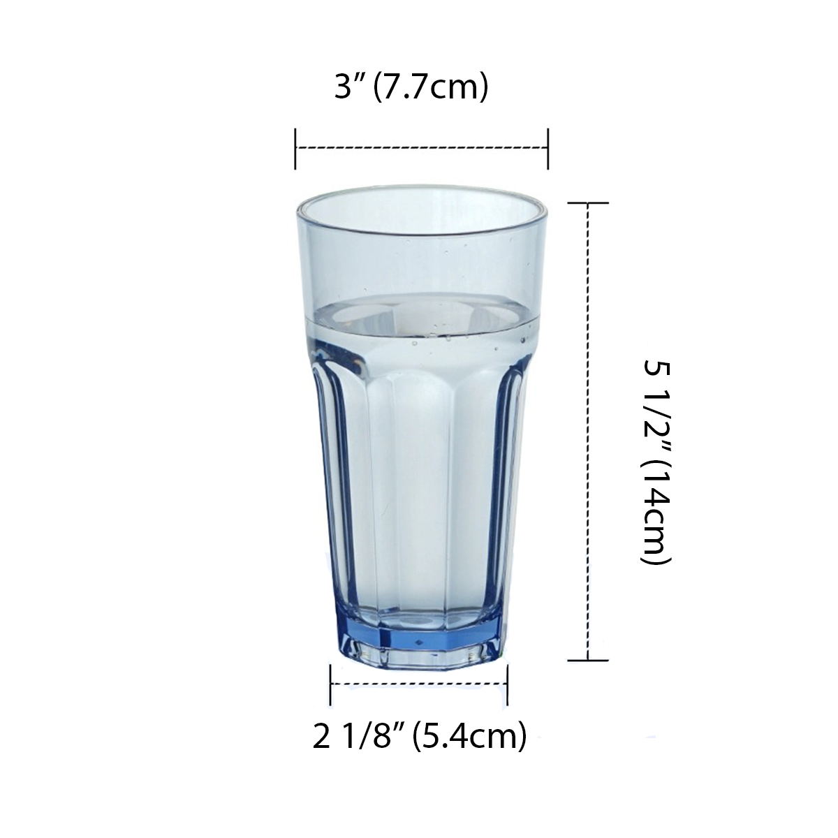 PC Water Cup, Blue