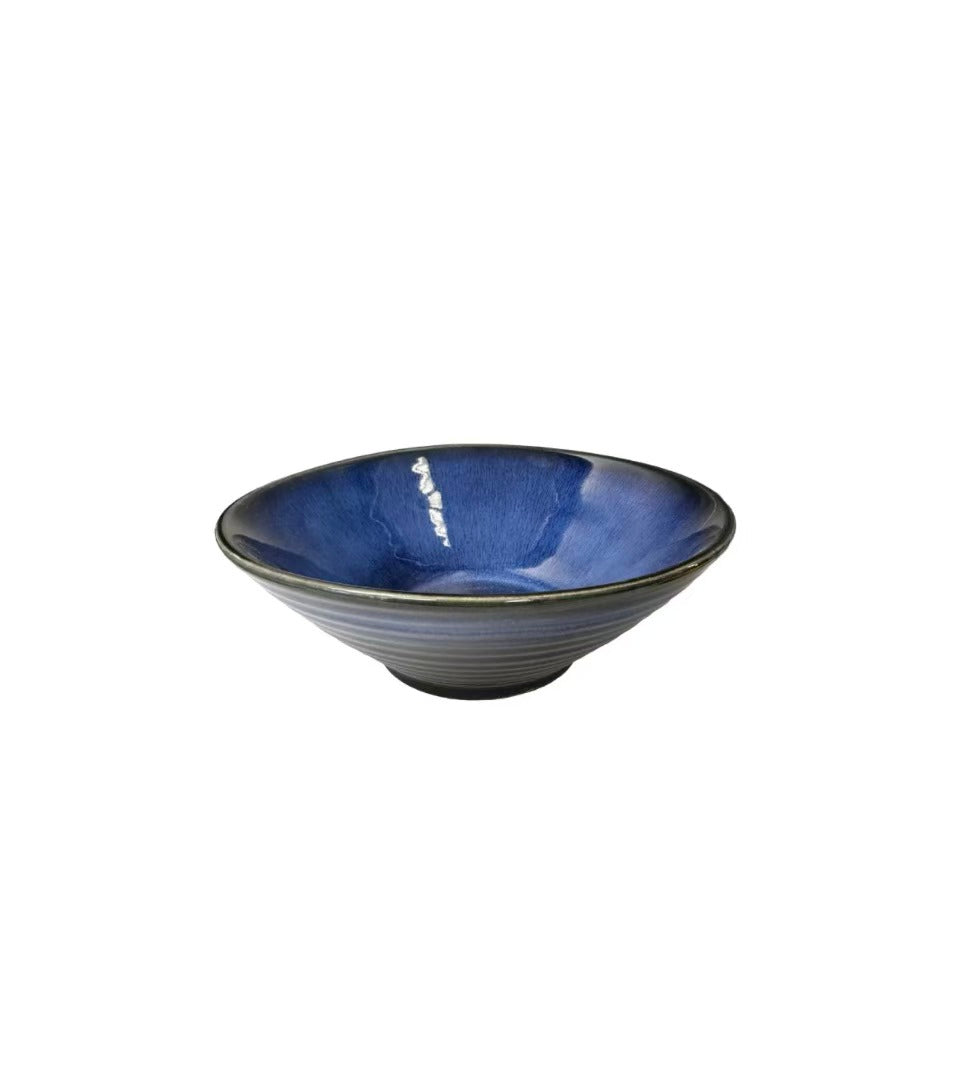 Chefco,JA1506, 6.5" Dia Dark Blue Noodle Bowl - Chefcoca