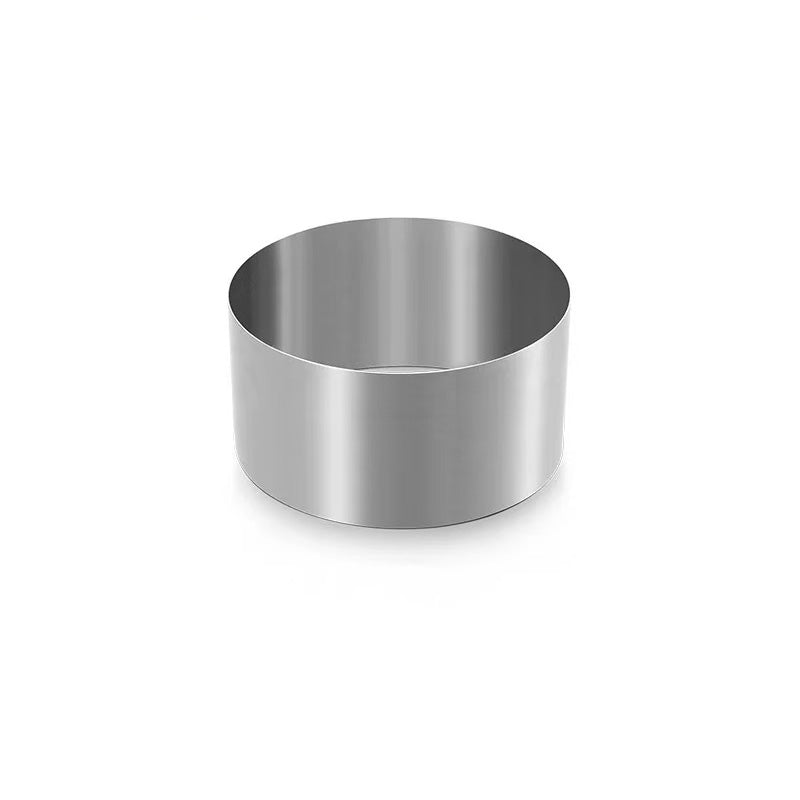 CHEFCO, 9841,4"  Stainless Steel Round Mousse Cake Ring (5cm/2"H) - Chefcoca