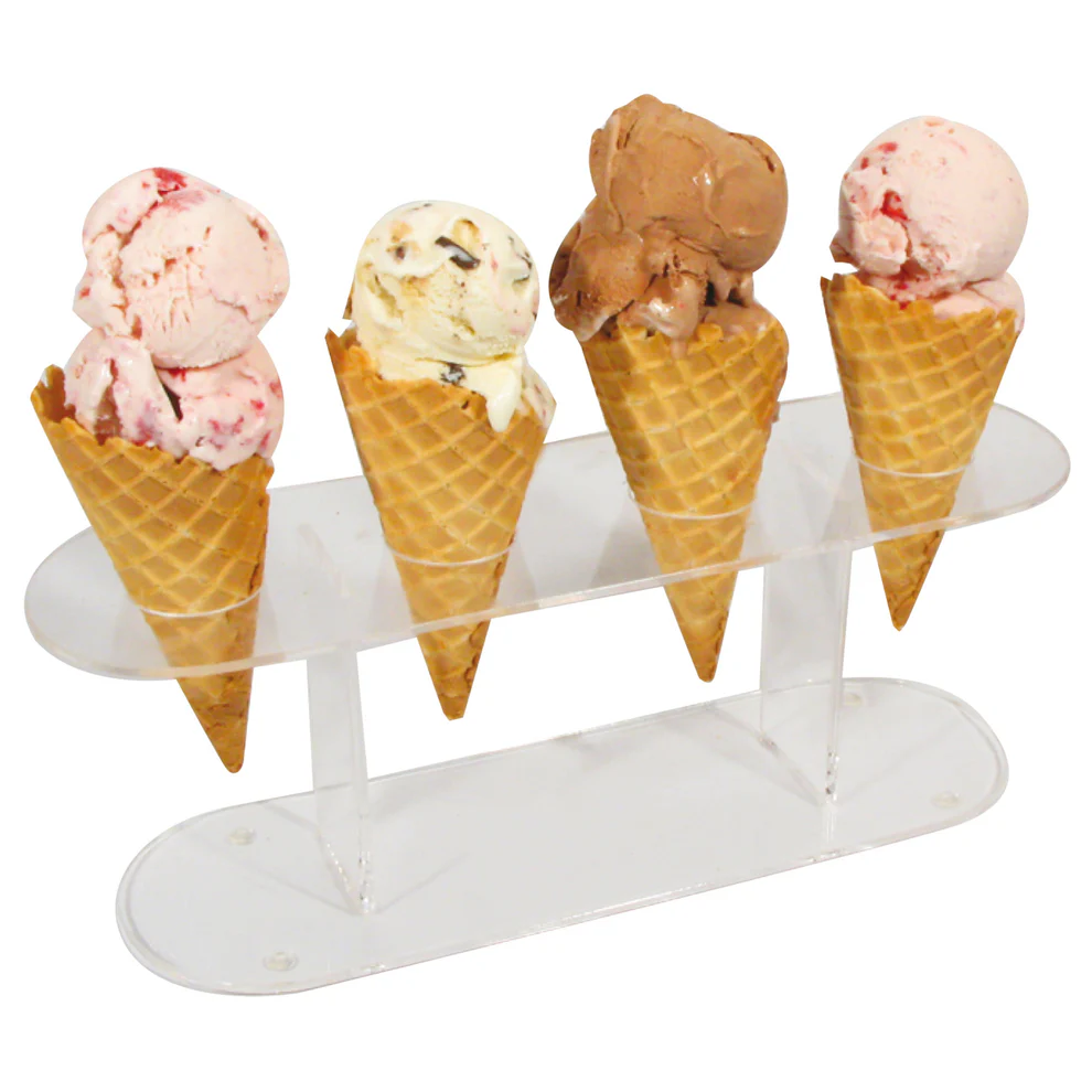 ACN-4 - 4 Slot Cone Stand - Chefcoca