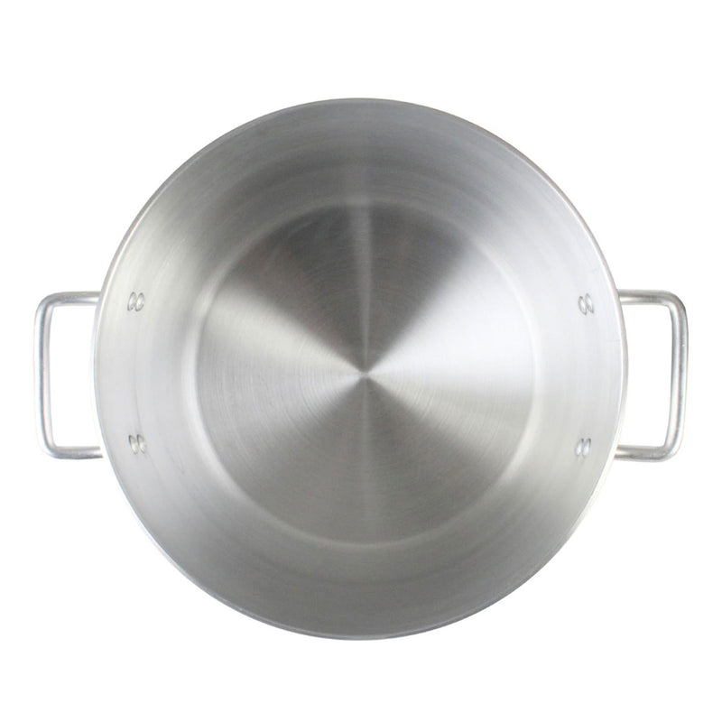 Sub-equip, 100 Qt Aluminum Stock Pot, 20.25x17.75" / 51.5cm*45cm, 4mm