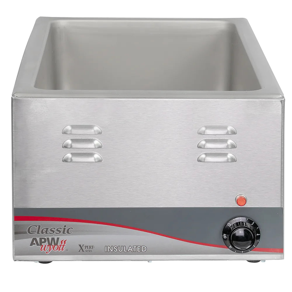 APW Wyott, XPert Classic Full Size Countertop Food Warmer, 22 qt, 120V (W-3VI) - Chefcoca