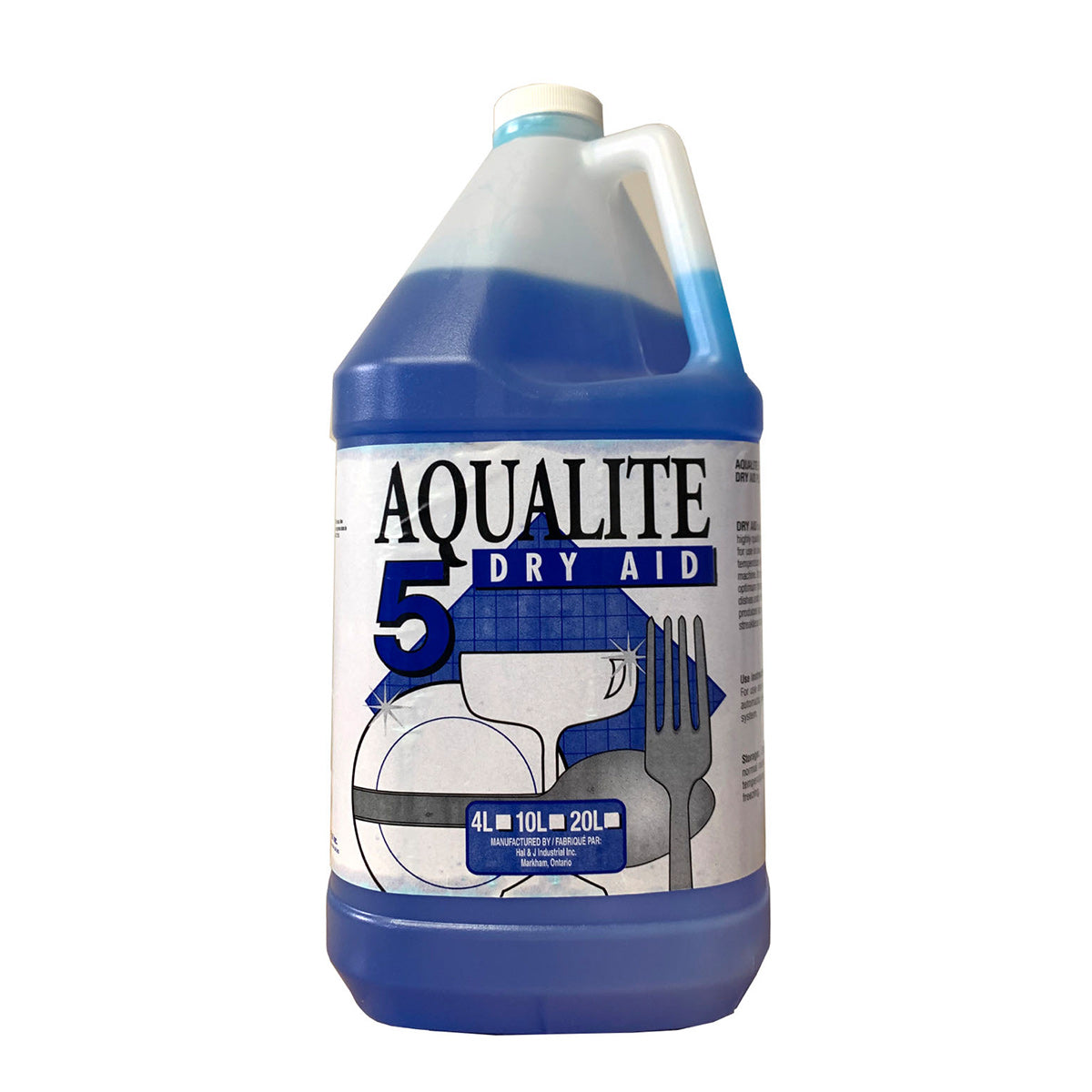 Aqualite #G5 Glass Washing Dry Aid, 4L (Auto Dose)