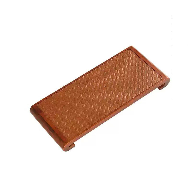 Assiette de service ronde en bambou (30 cm - 40 cm)
