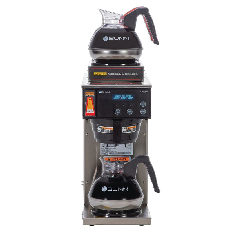 BUNN - Axiom-15-3T 12 Cup Automatic Coffee Brewer w/ 3 Warmers - 38700.6000