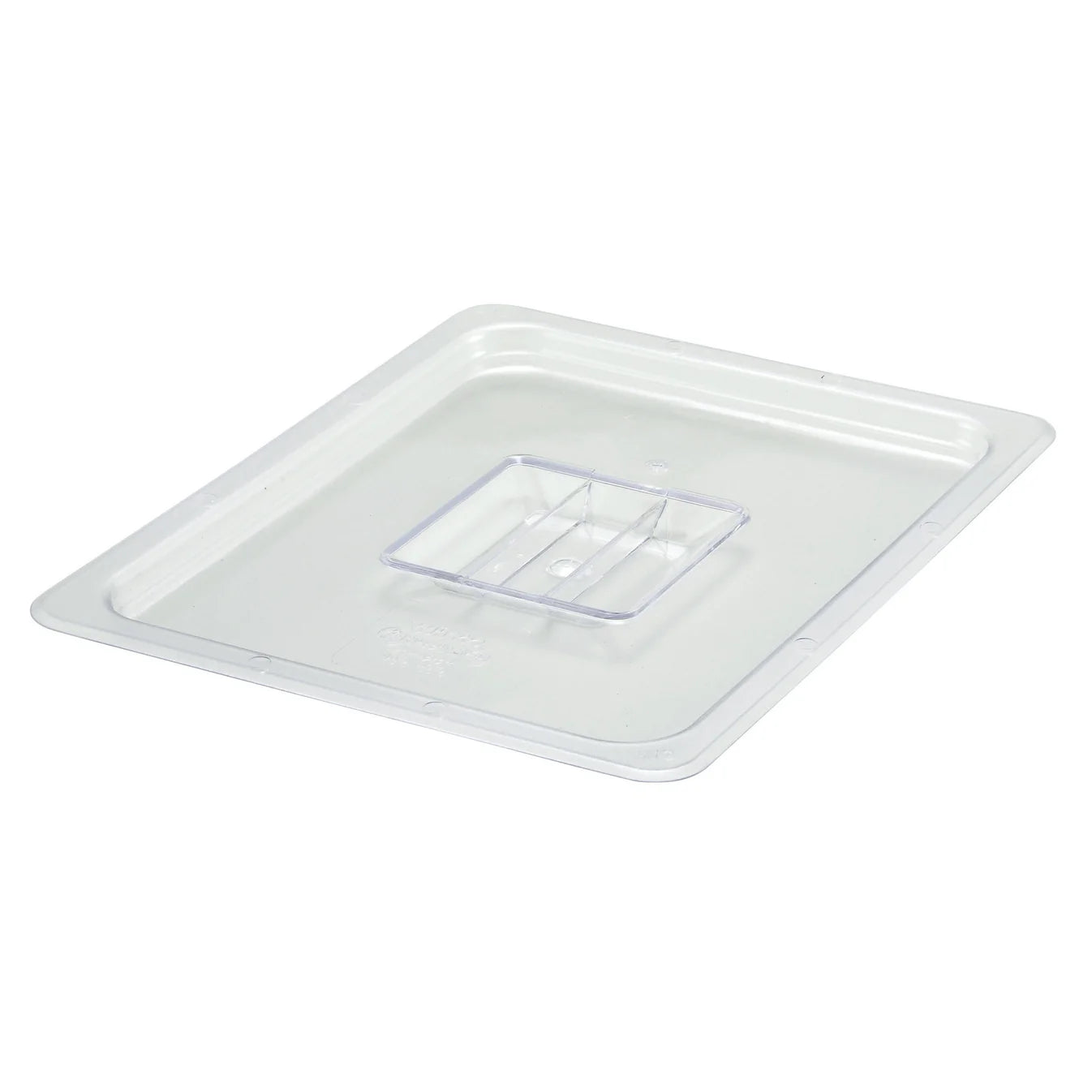Sub-equip, Polycarbonate Food Pan Cover, Solid, Clear - Half size