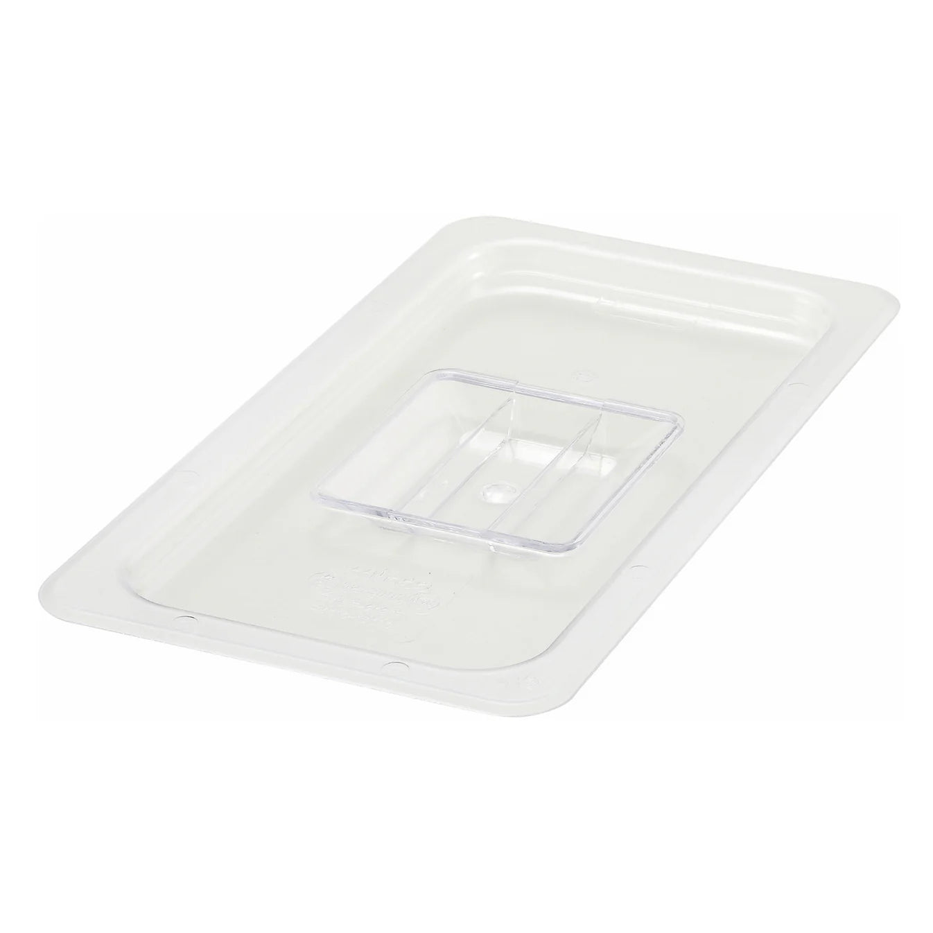 Sub-equip, Polycarbonate Food Pan Cover, Solid, Clear - 1/3 size