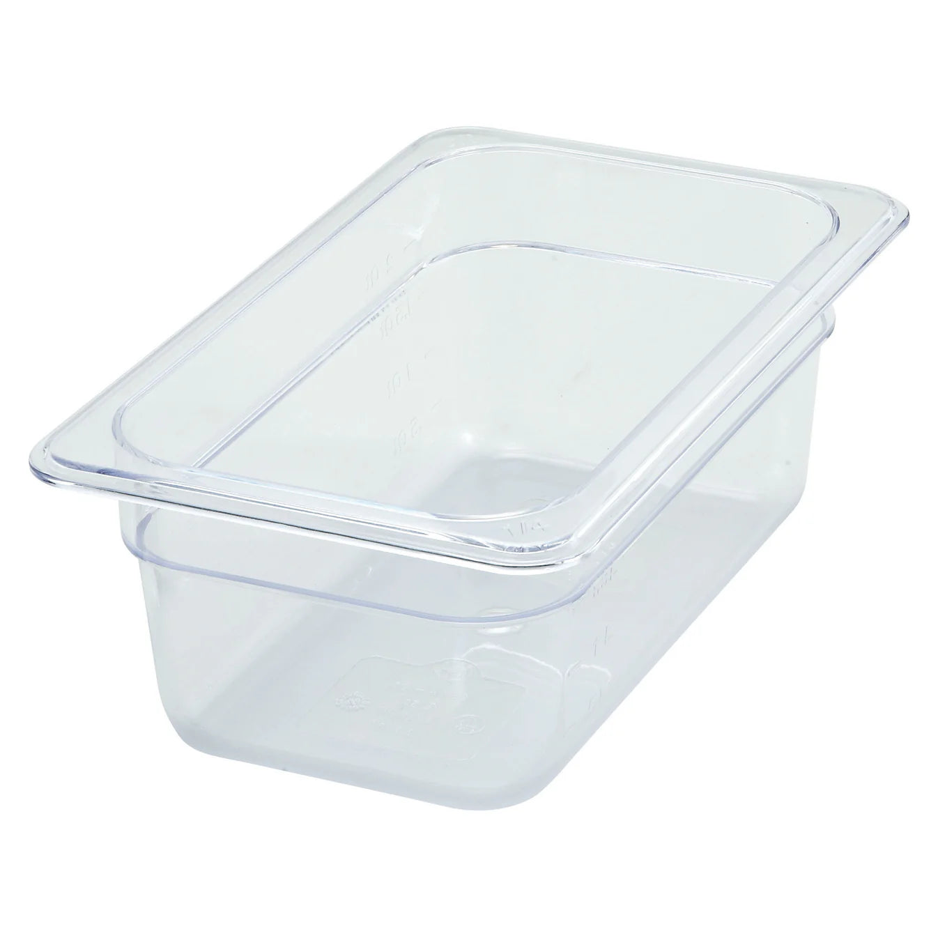 Bac à aliments GN en polycarbonate 1/2 (32,5 cm L x 26,5 cm l)