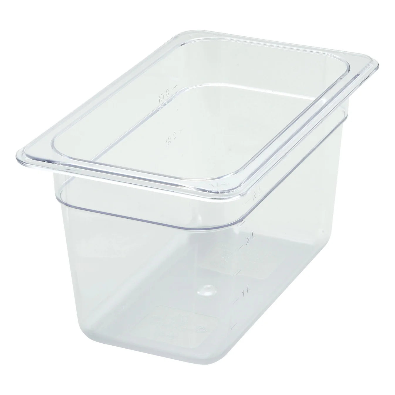 Bac à aliments GN en polycarbonate 1/2 (32,5 cm L x 26,5 cm l)