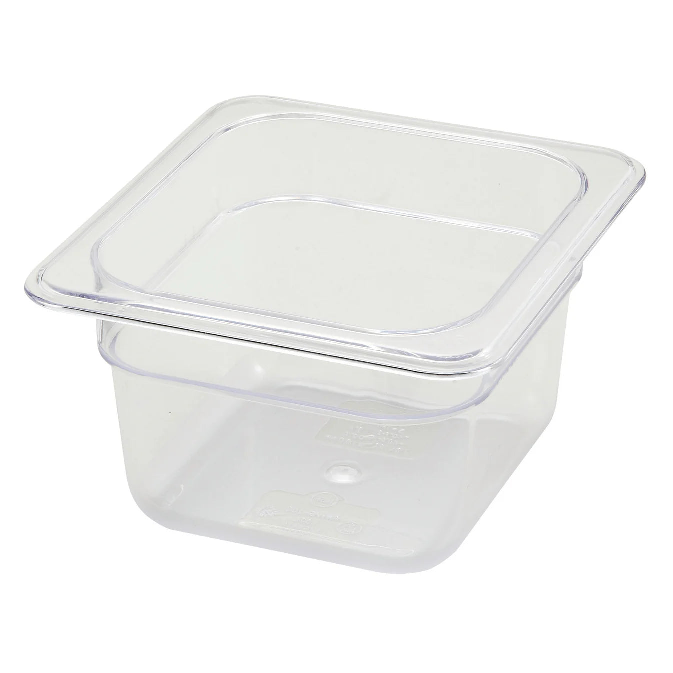 Bac à aliments GN en polycarbonate 1/2 (32,5 cm L x 26,5 cm l)