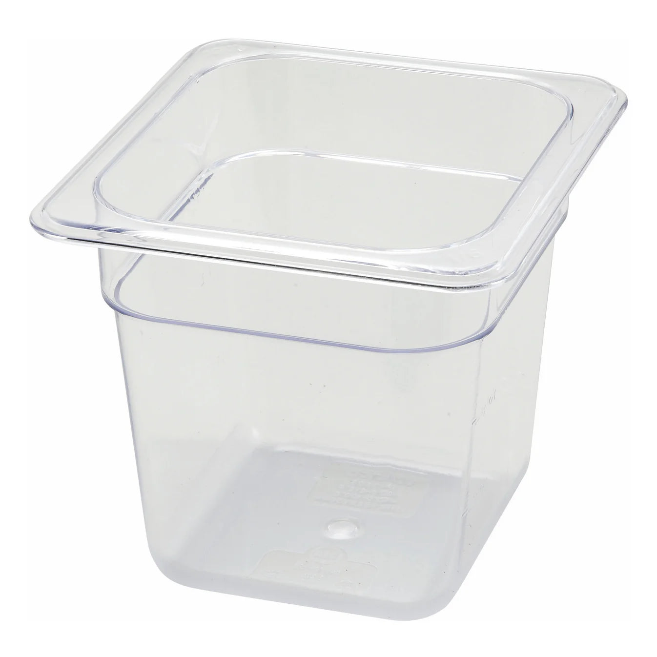 Bac à aliments GN en polycarbonate 1/2 (32,5 cm L x 26,5 cm l)