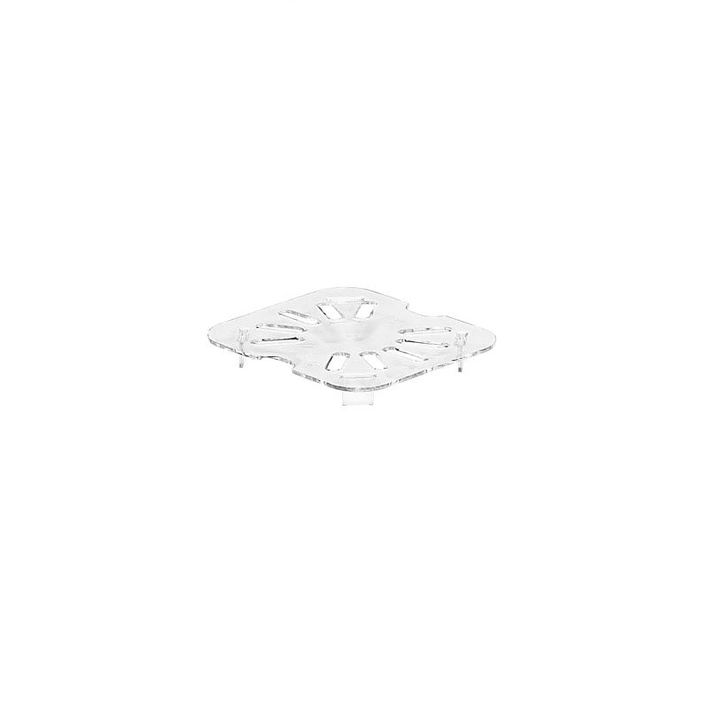 Sub-equip, Polycarbonate Drain Shelf, 1/6-Size, PC, Clear