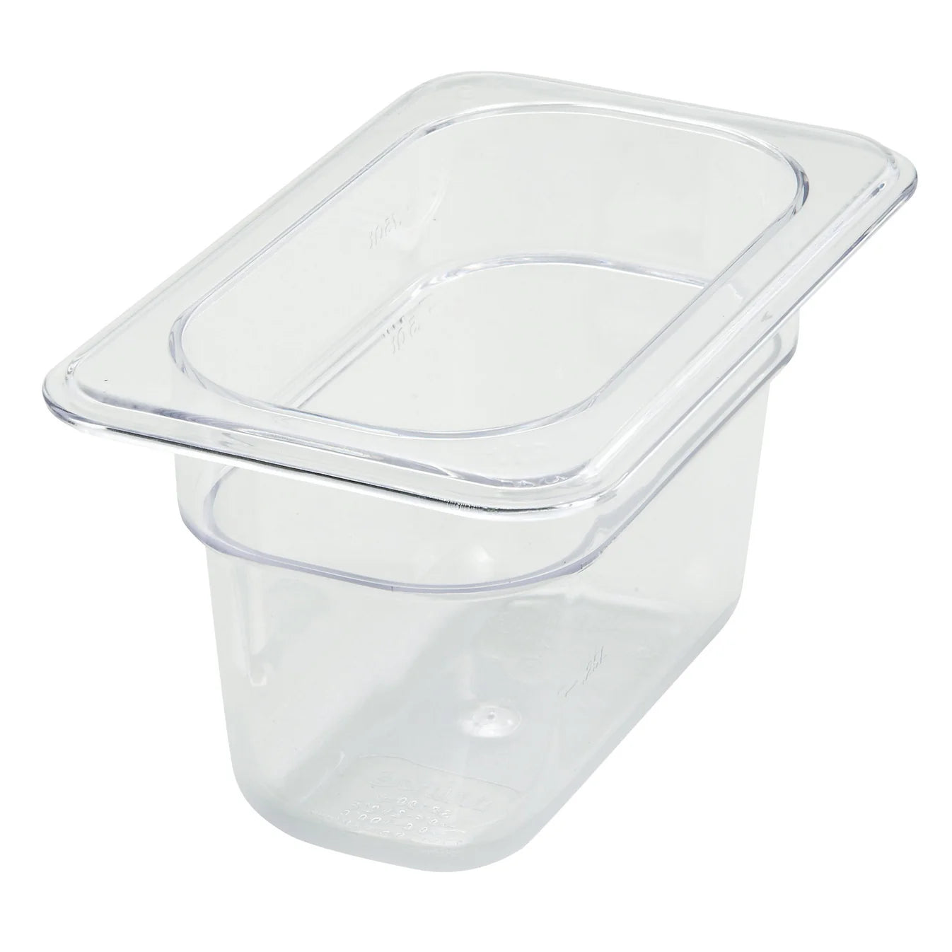 Bac à aliments GN en polycarbonate 1/2 (32,5 cm L x 26,5 cm l)