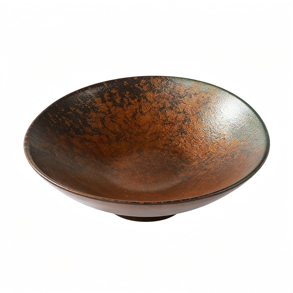 CHEF-004TC, 7.9" Dia x 1.9"H, Melamine Plate– Copper Finish