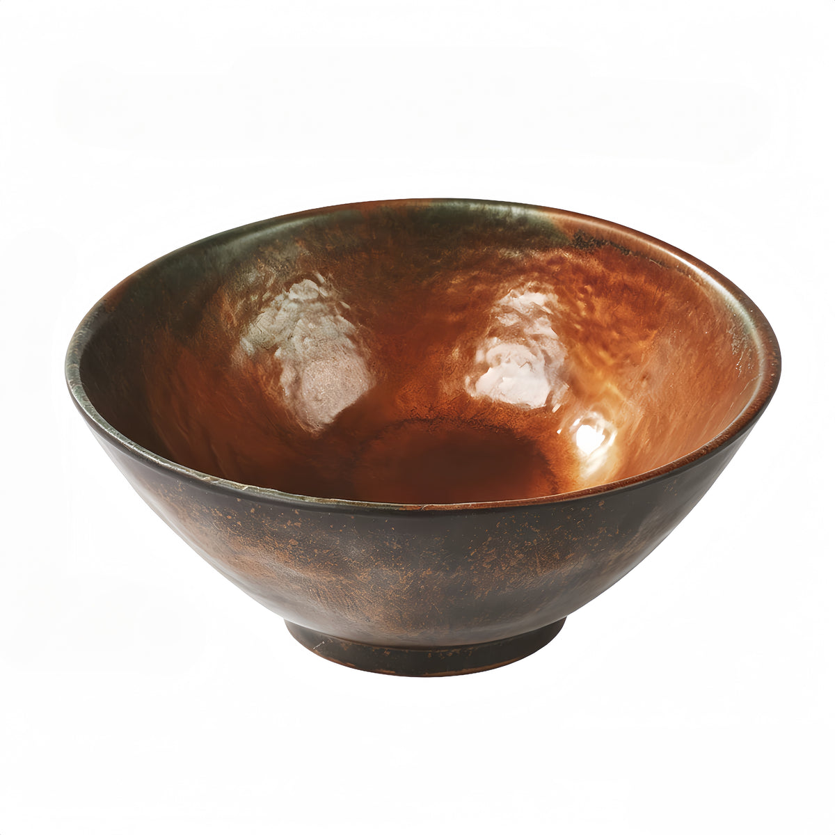 CHEFCO, CHEF-007TC, 7.6" Dia x 3.1"H, Melamine Bowl – Copper Finish