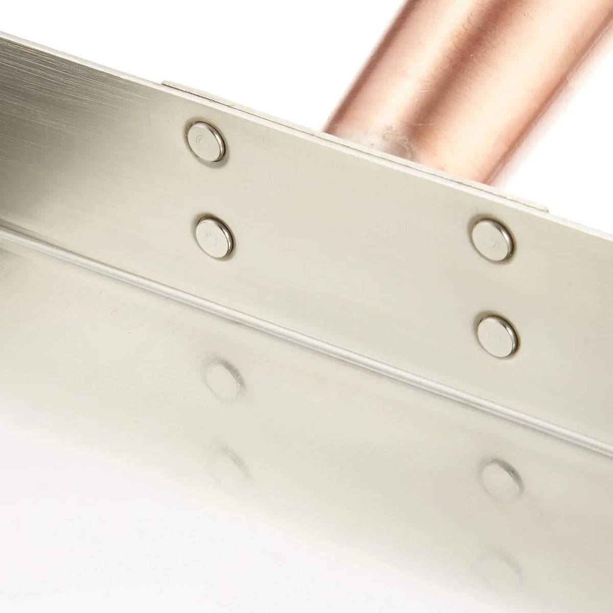 CHEFCO,060005, Japanese Tamagoyaki Pan Omelets Copper Pan with Wooden Lid Made in Japan Square Frying Pan for Eggs-270mm - Chefcoca