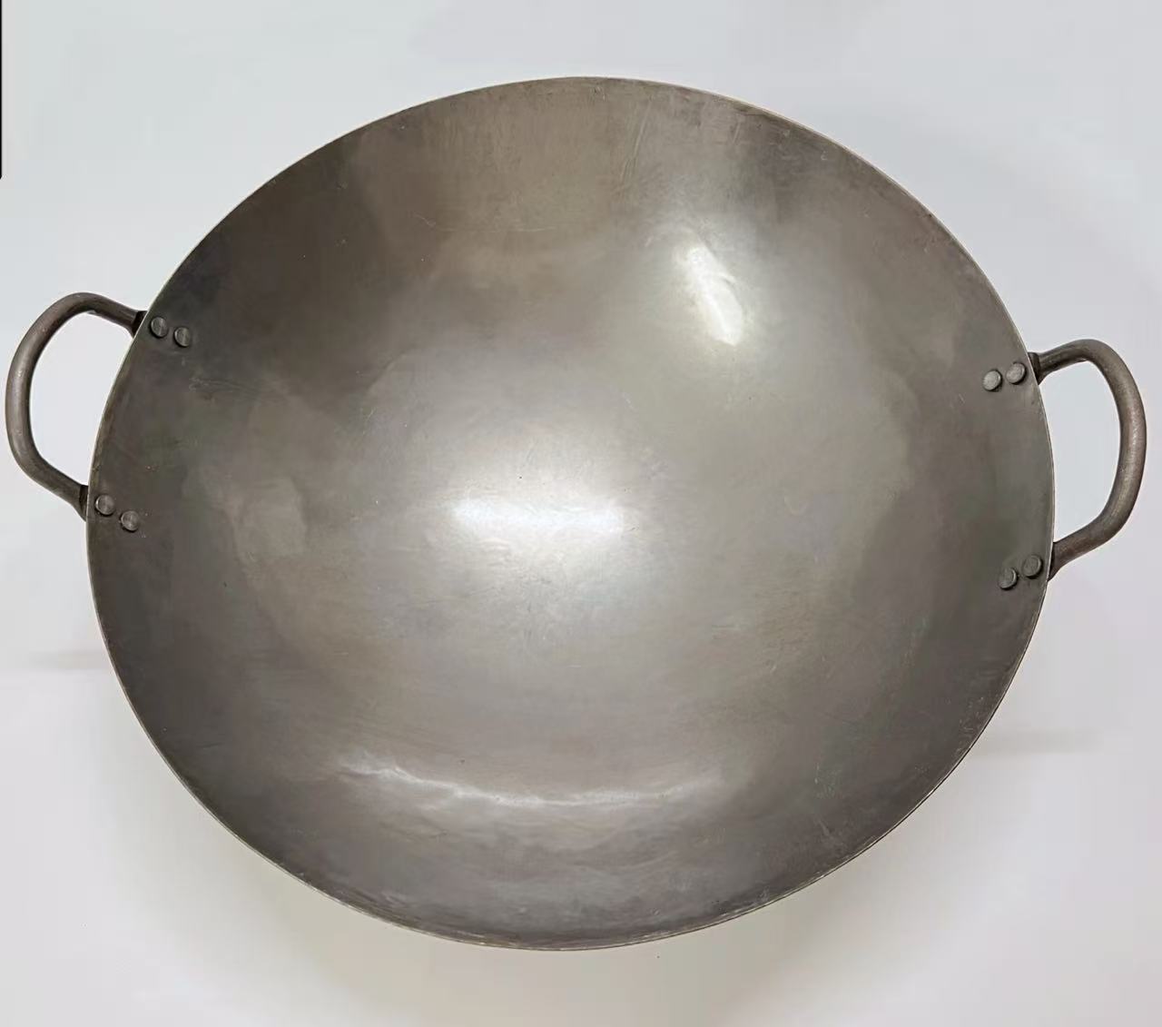 CHEFCO,1618B,18“Hand-Hammered Carbon Steel Wok