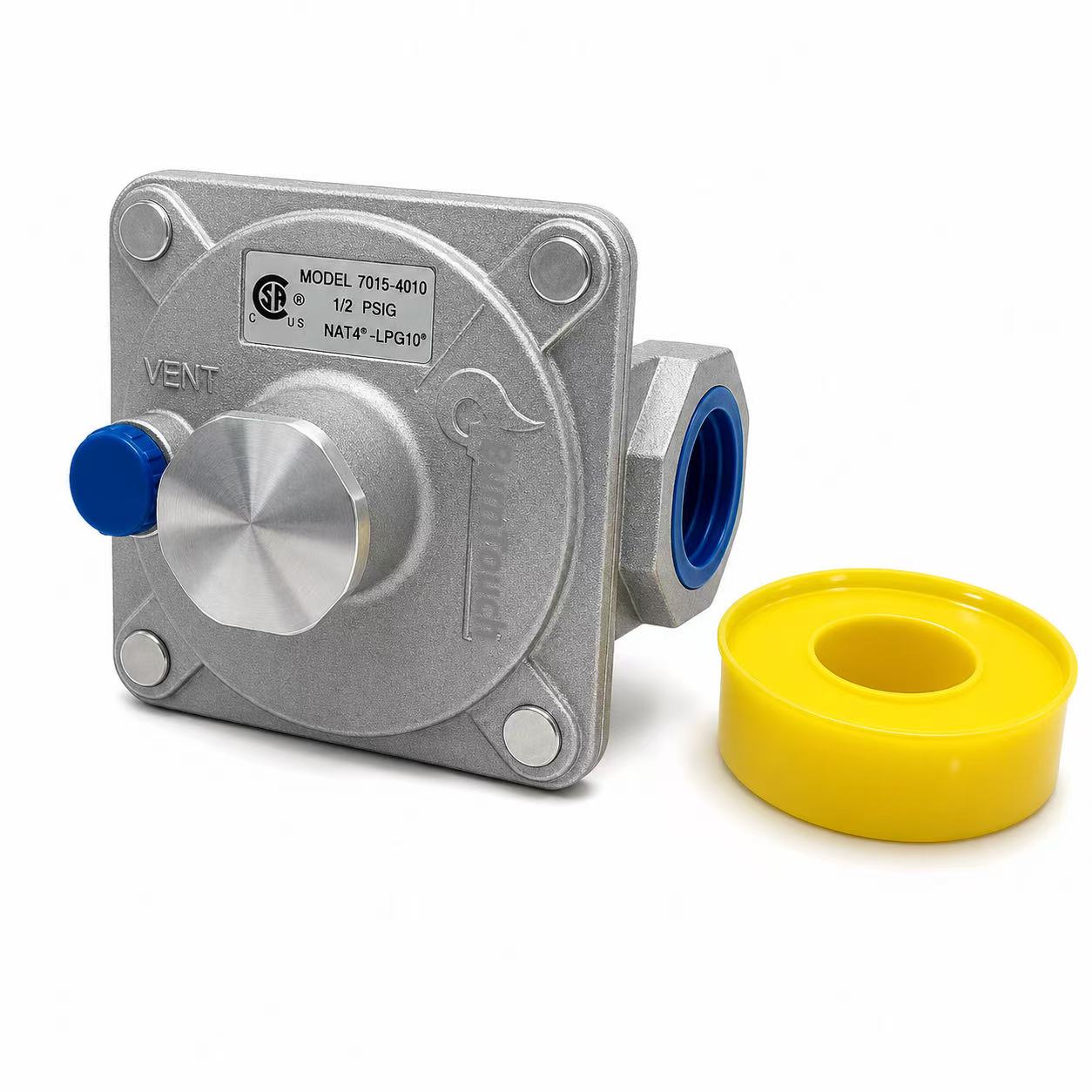 CHEFCO,7015-4010, 3/4" Gas Regulator (Final sale, no return or exchange) - Chefcoca