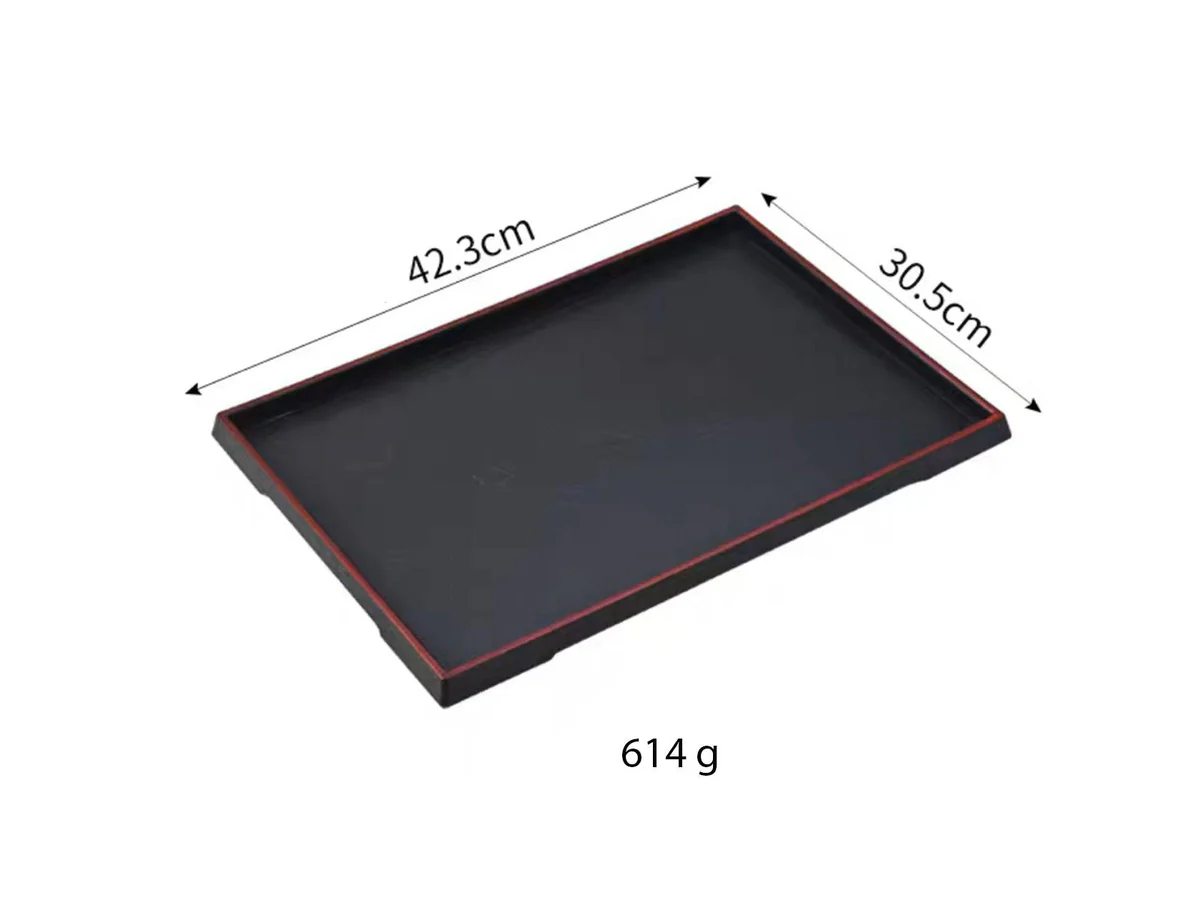 CHEFCO,A8-683, Non-Slip Multi-Purpose Plastic Fast Food Serving Trays,16 1/2" X12" - Chefcoca