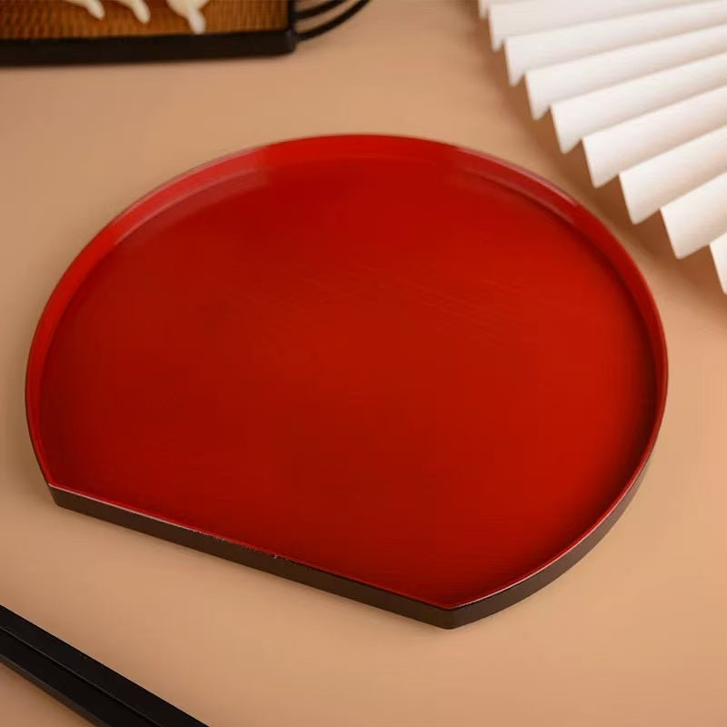 CHEFCO,A9-72-A, Non-Slip Multi-Purpose Plastic Fast Food Serving Trays,  11"x8" Red - Chefcoca