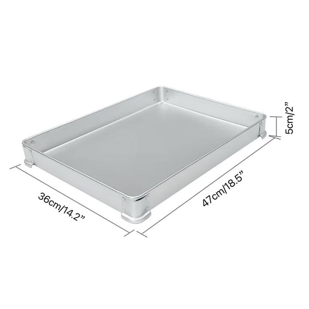 CHEFCO,ATS-48S,Aluminum Retangular Tray(18.5"x14.2"x2")