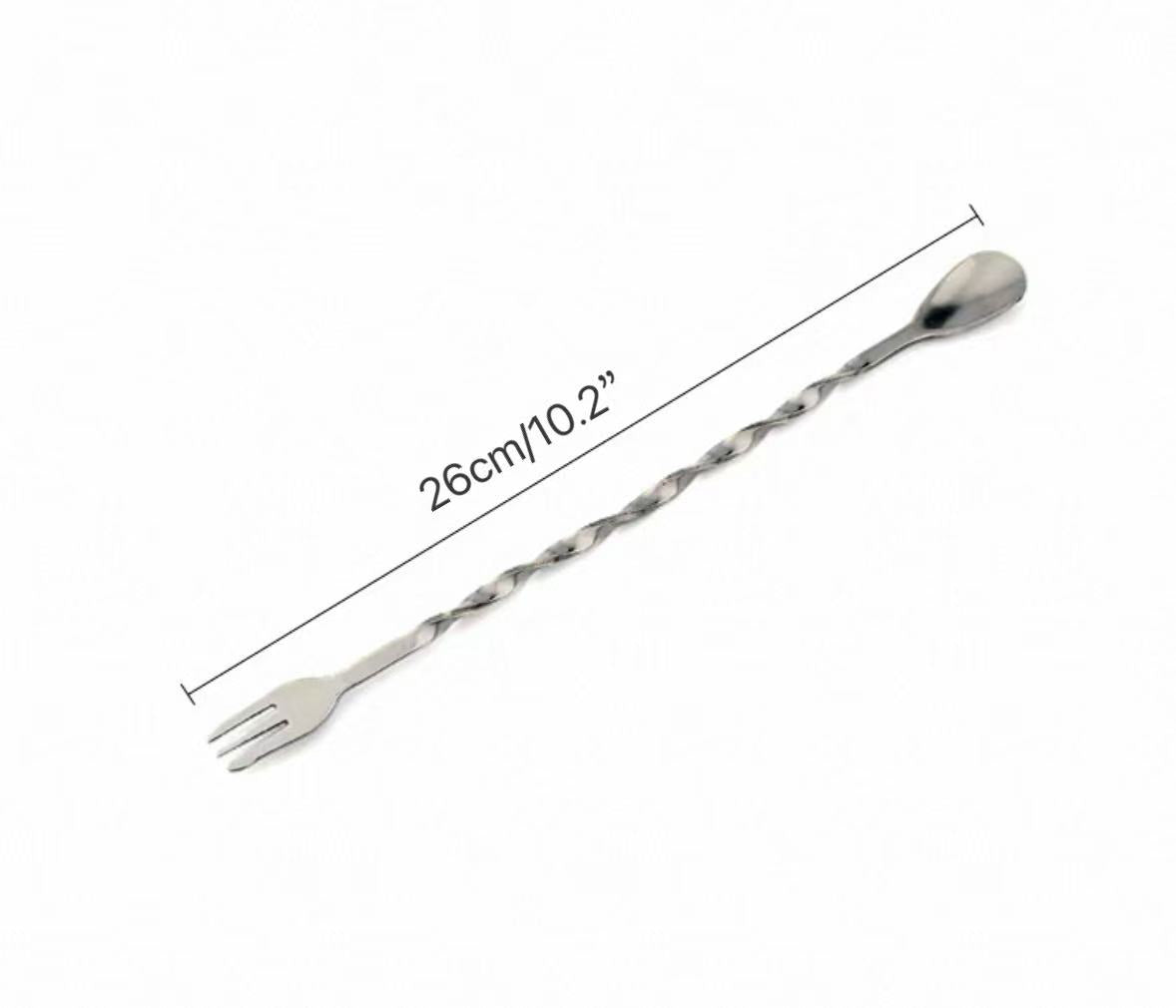 Fourchette et cuillère de bar