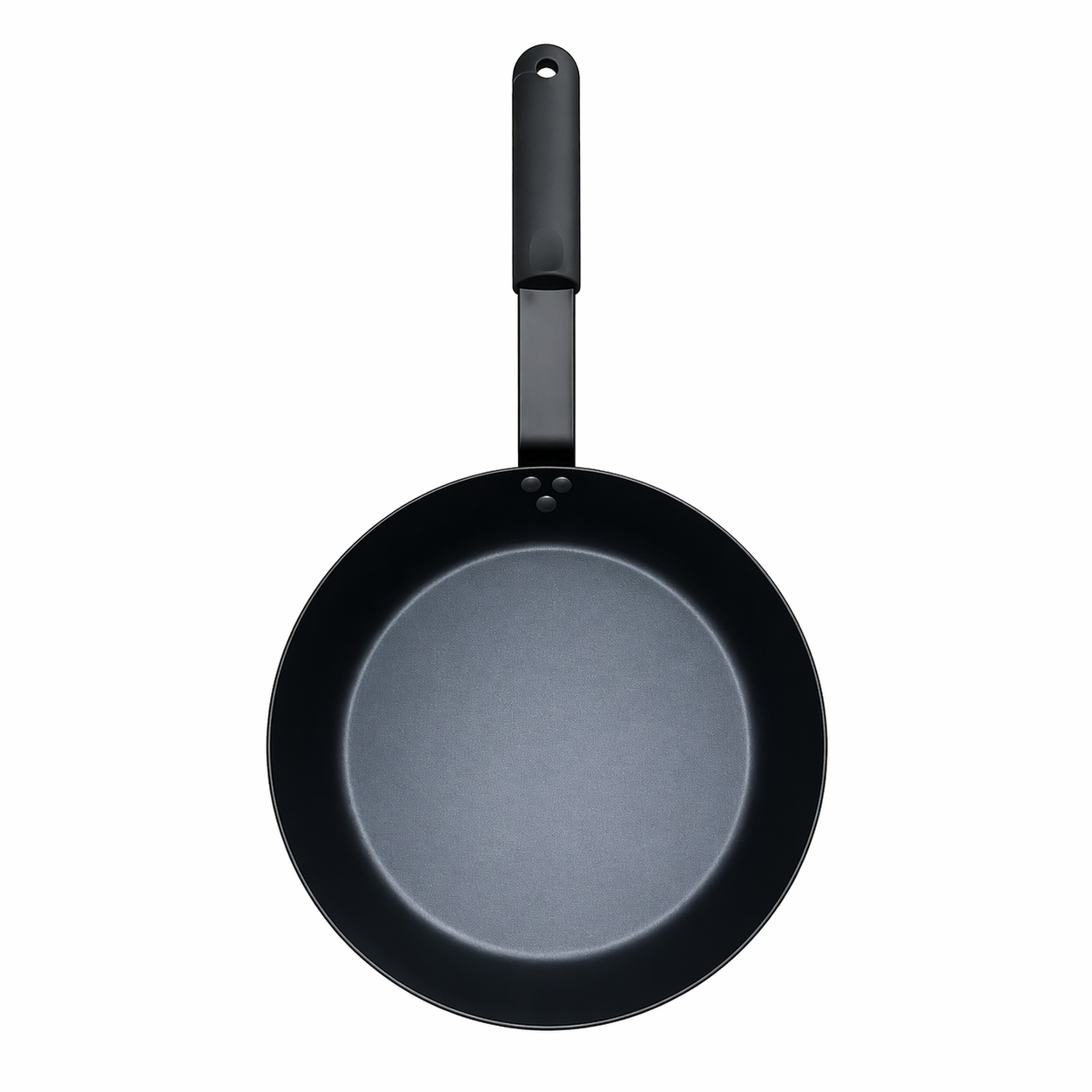 Sub-equip,BSFP-8,8"/20cm Dia Blue Carbon Steel Fry Pan with Silicone Grip Handle - Chefcoca