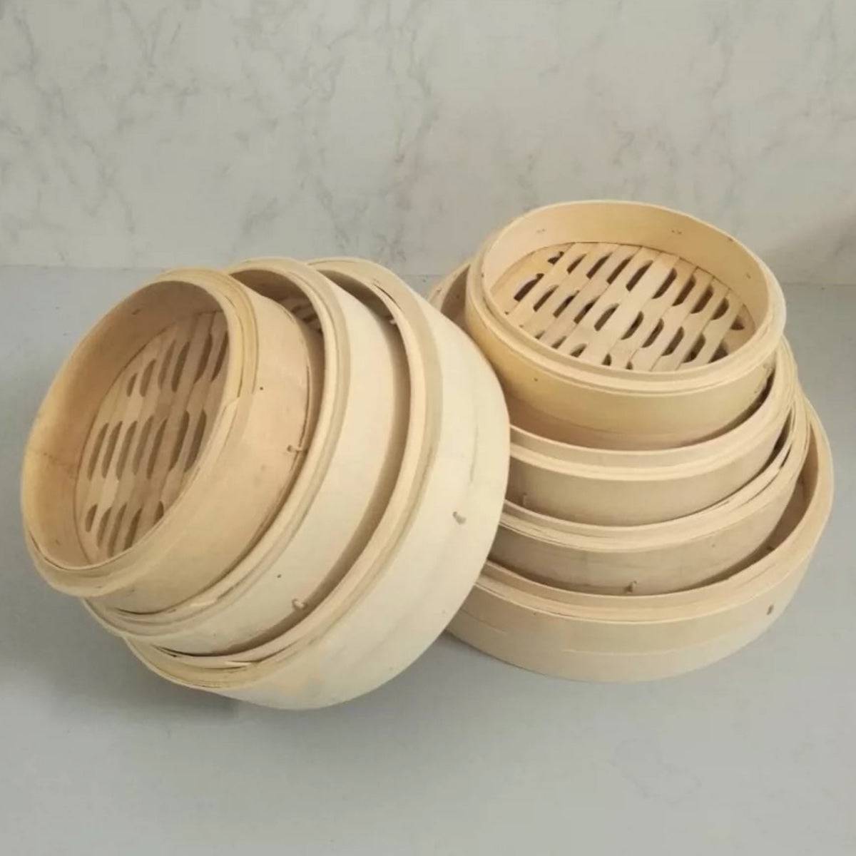 CHEFCO,BSS-4, 4"Bamboo Steamer - Chefcoca