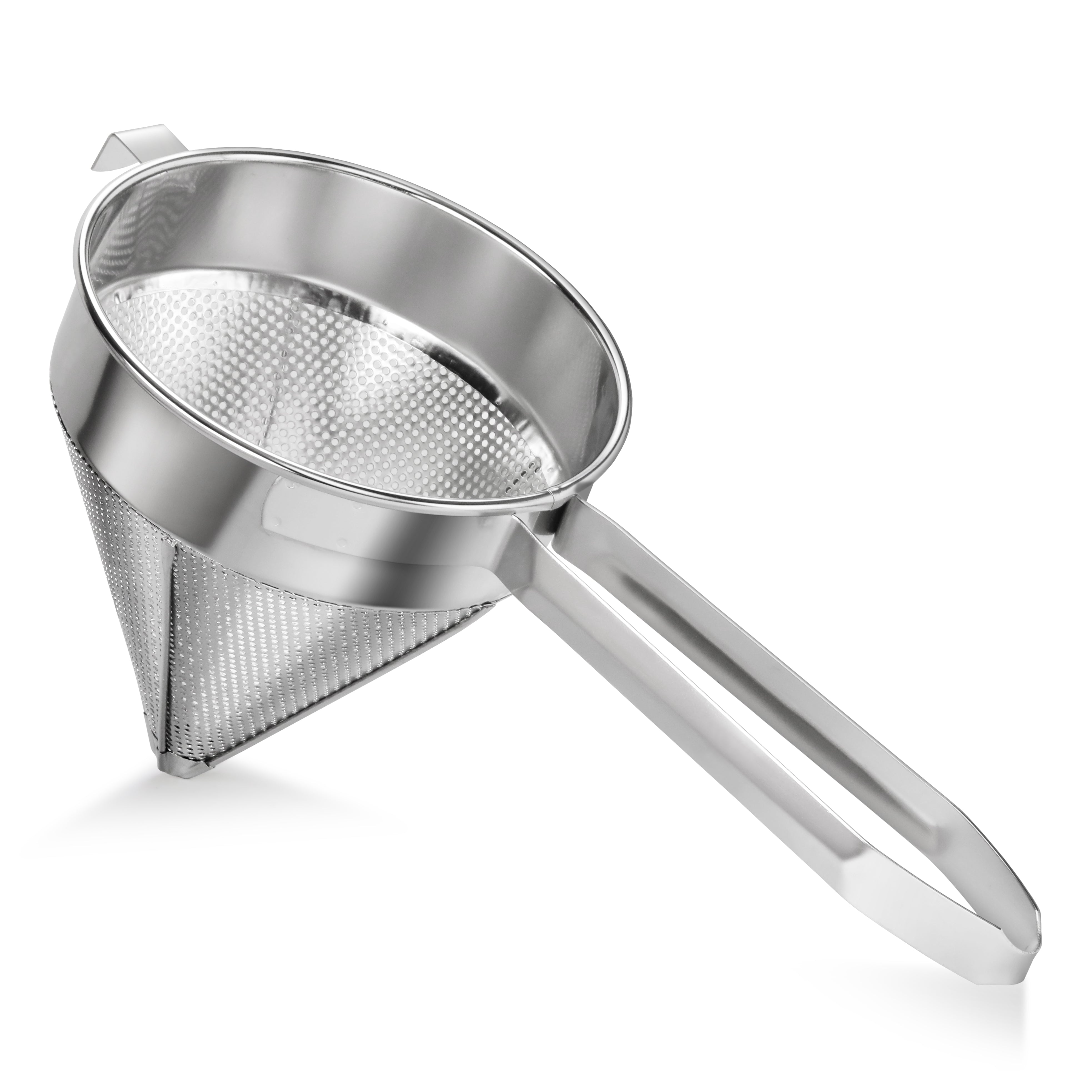 Chefco，不锈钢 8 英寸中国盖滤网，粗孔 (CCS-8C)