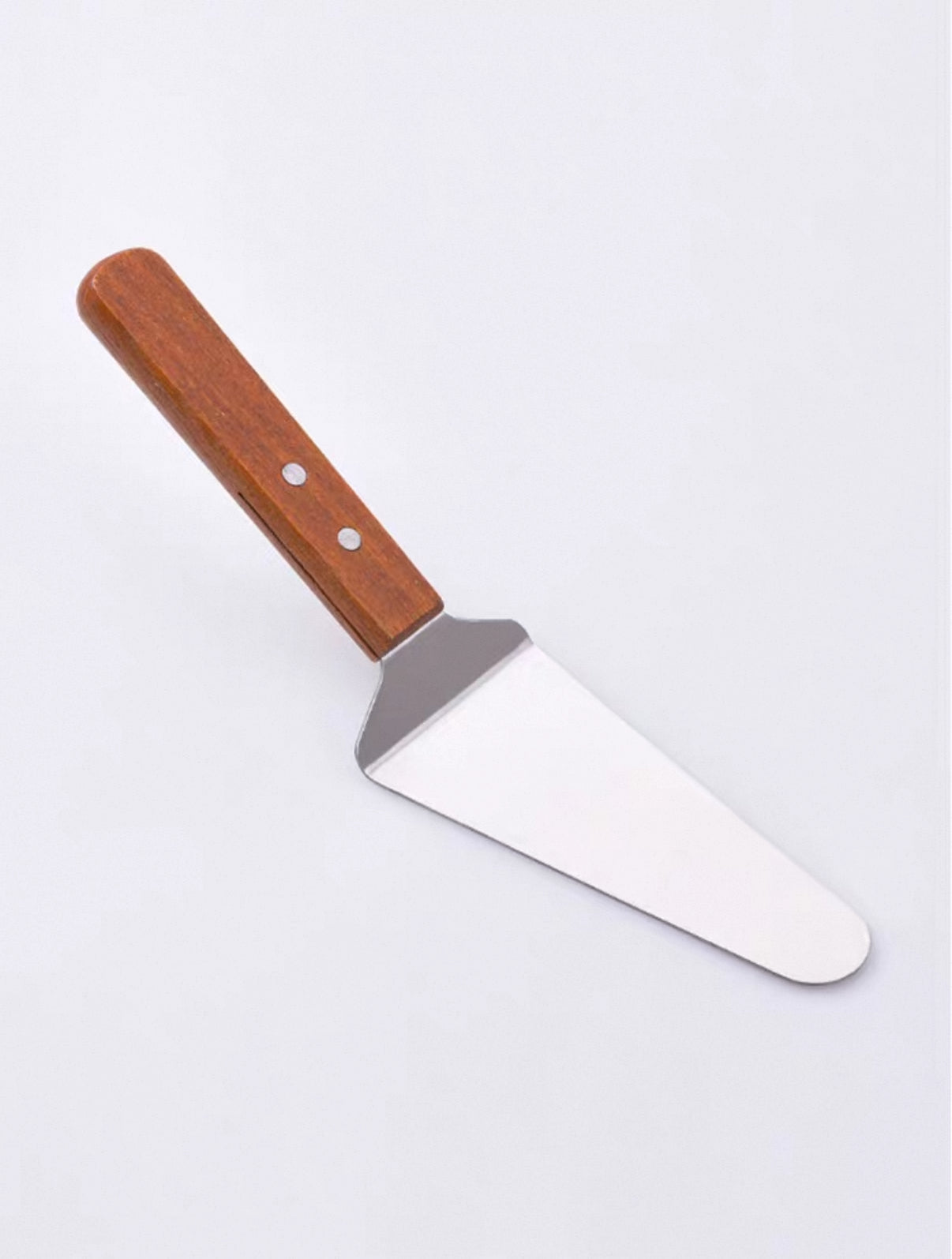 CHEFCO,CHTN-42,Pie Server with Offset ,Wood Handle, 4-1/4"x2-1/4"Blade - Chefcoca