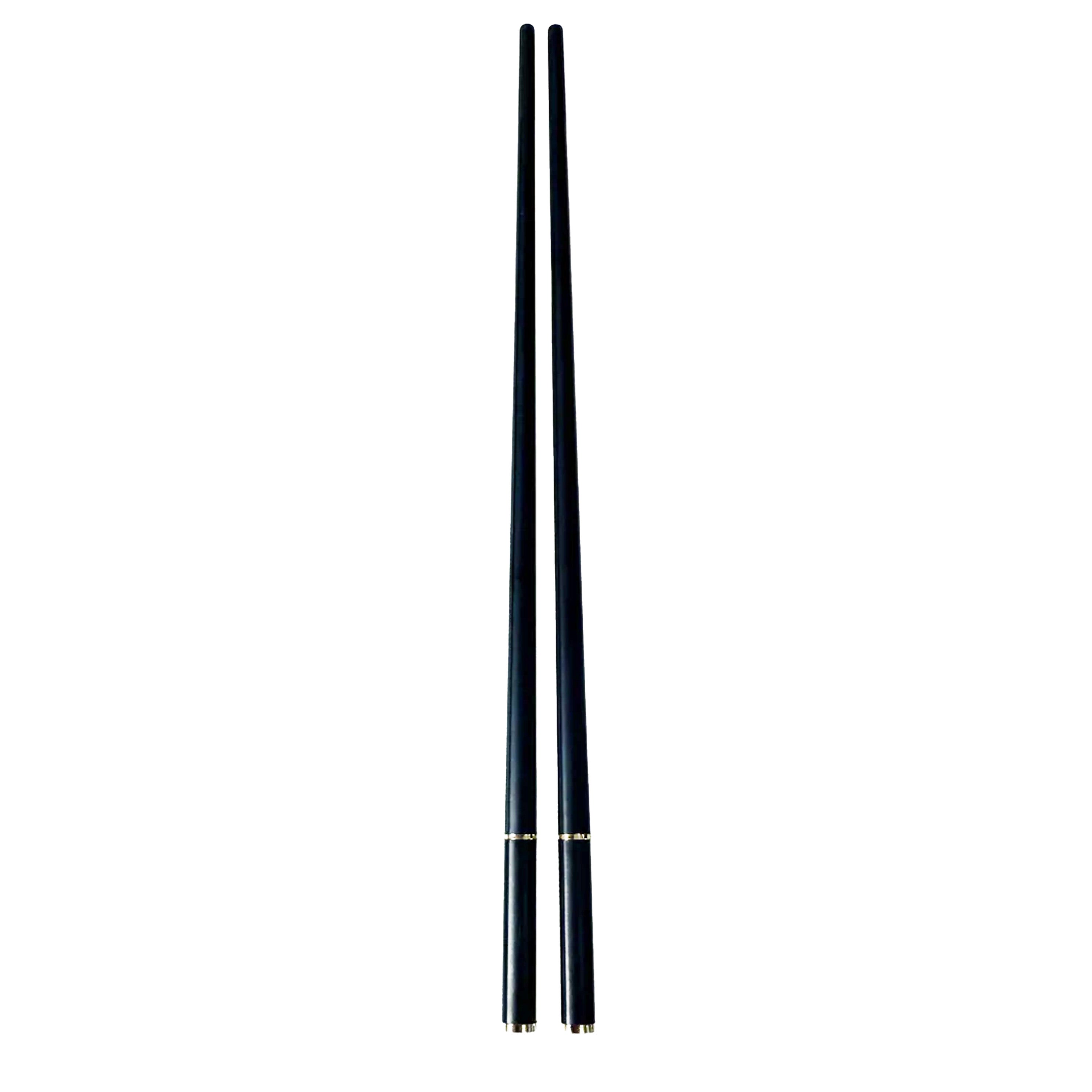 Golden Tip Alloy Round Chopsticks, 10 pairs (CS-HK40JC) - Chefcoca