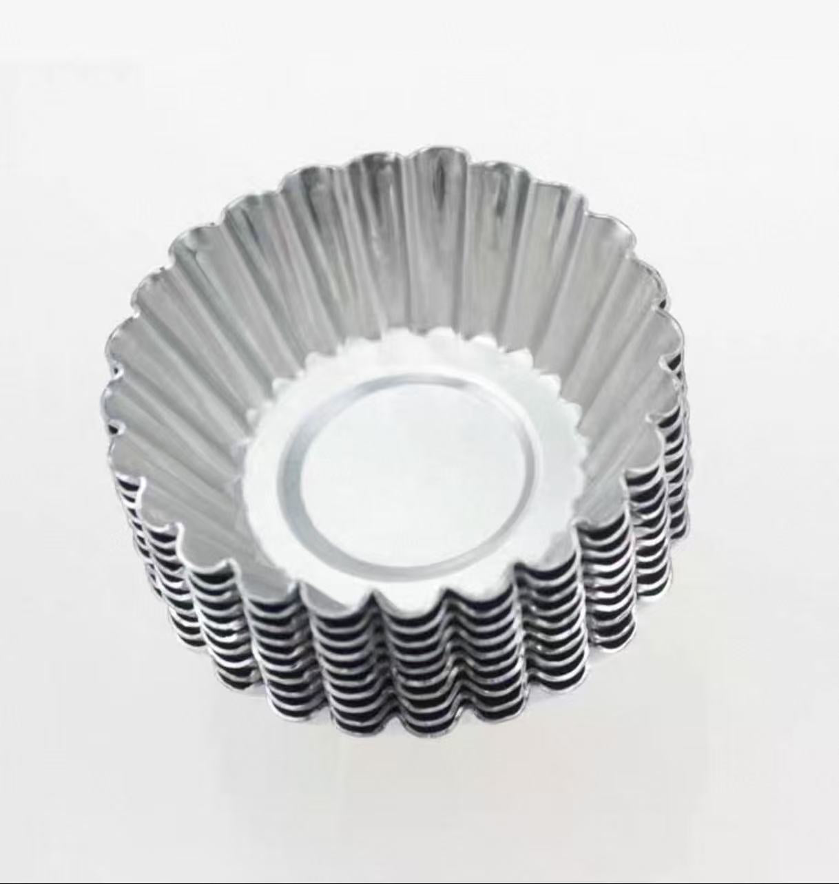 Moule à tarte aux œufs (7 cm de diamètre x 2,1 cm de hauteur)