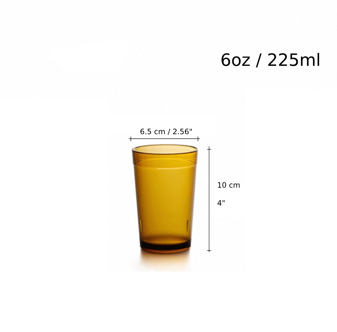 CHEFCO,FC608BN,Brown Pc Cup, 6oz/225ml - Chefcoca