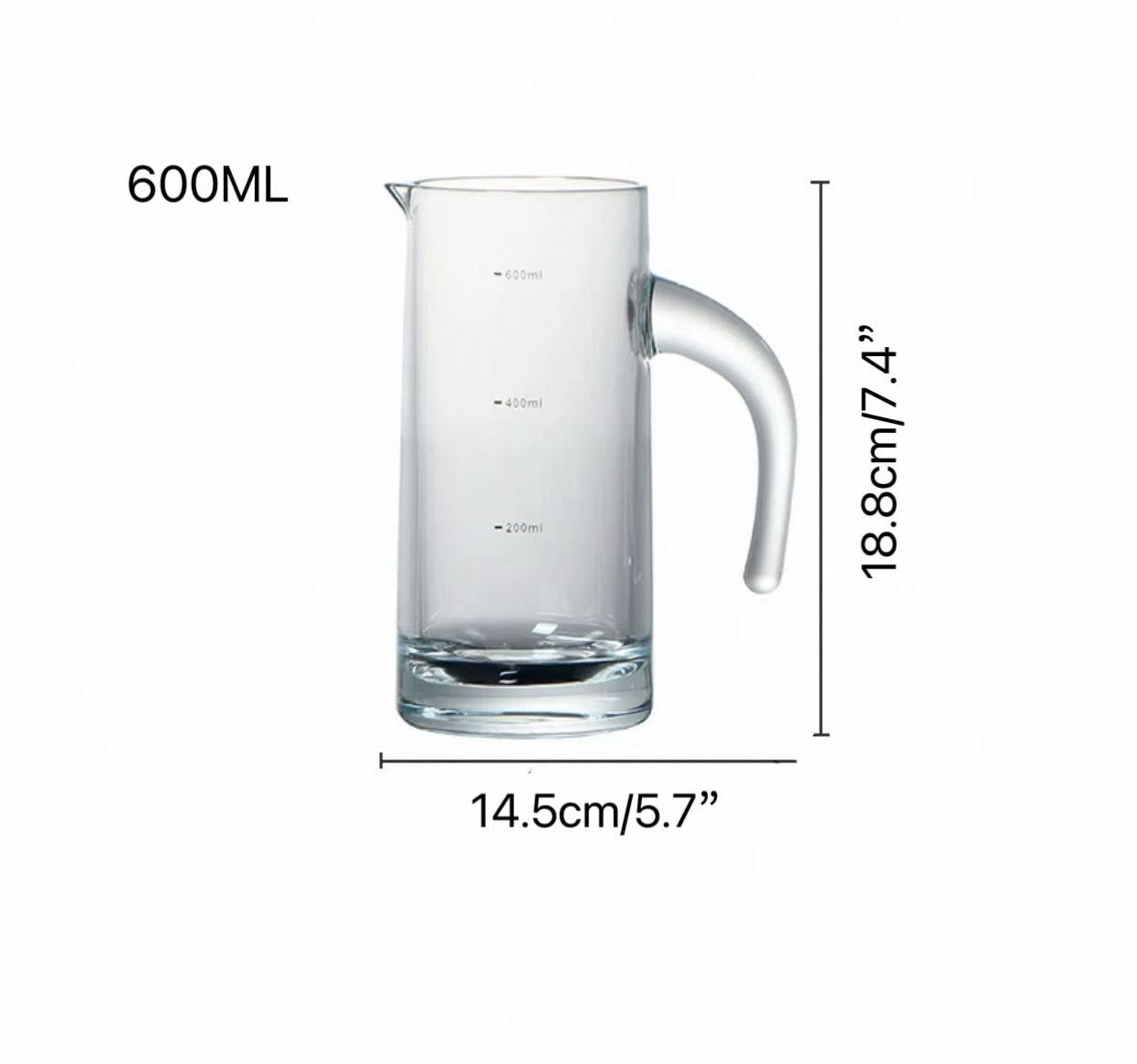 CHEFCO,FJ1001-600, Pichet à bière en polycarbonate, 600 ml/20 oz