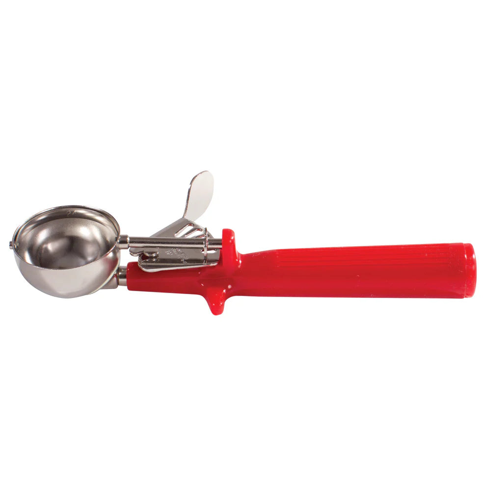 CHEFCO,ICOP-24RD/ICOP-24, 1 3/4oz (52ml) Ice Cream Disher with Red Handle,Size #24
