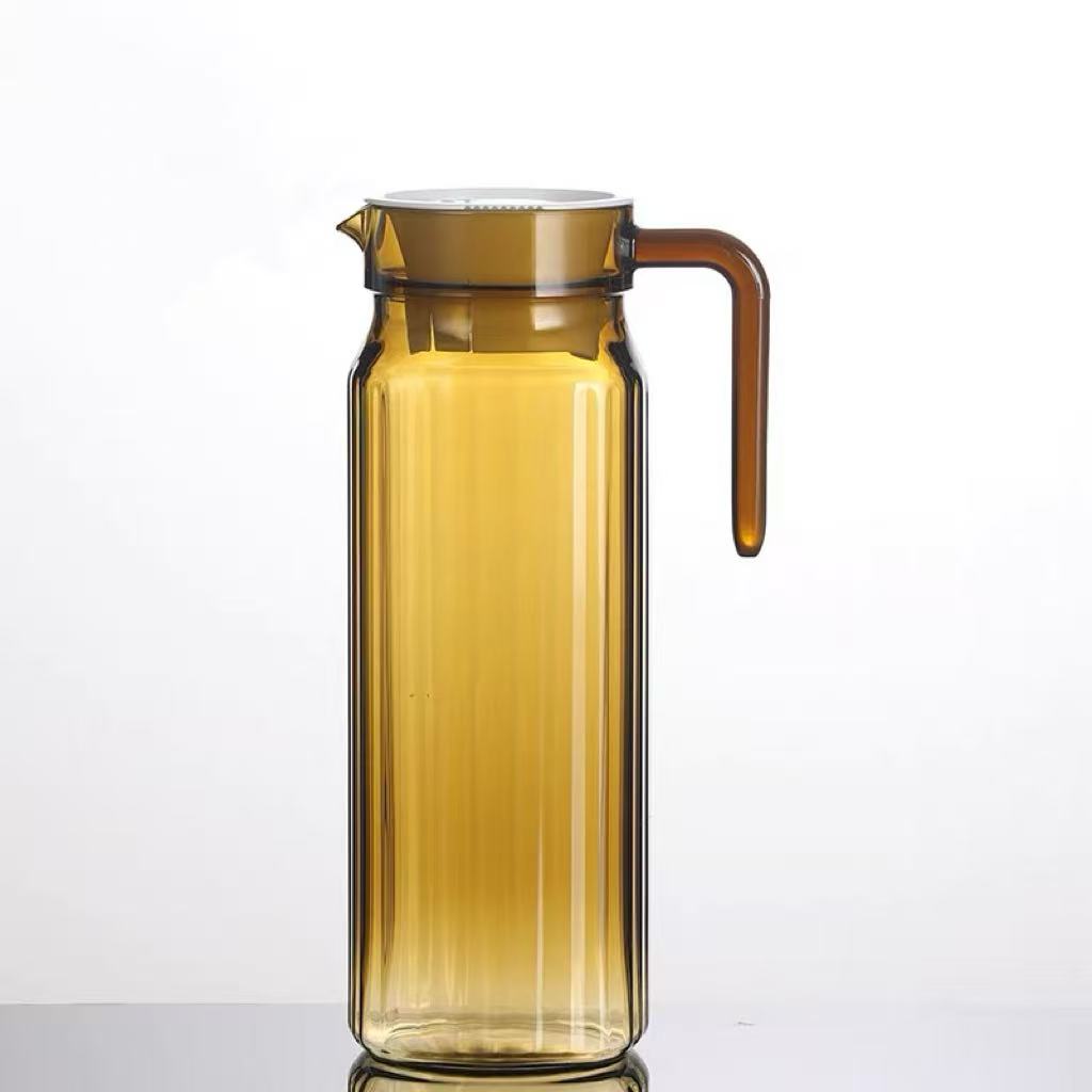 CHEFCO,JB-8565B, 1L Brown Polycarbonate Etched Pitcher - Chefcoca