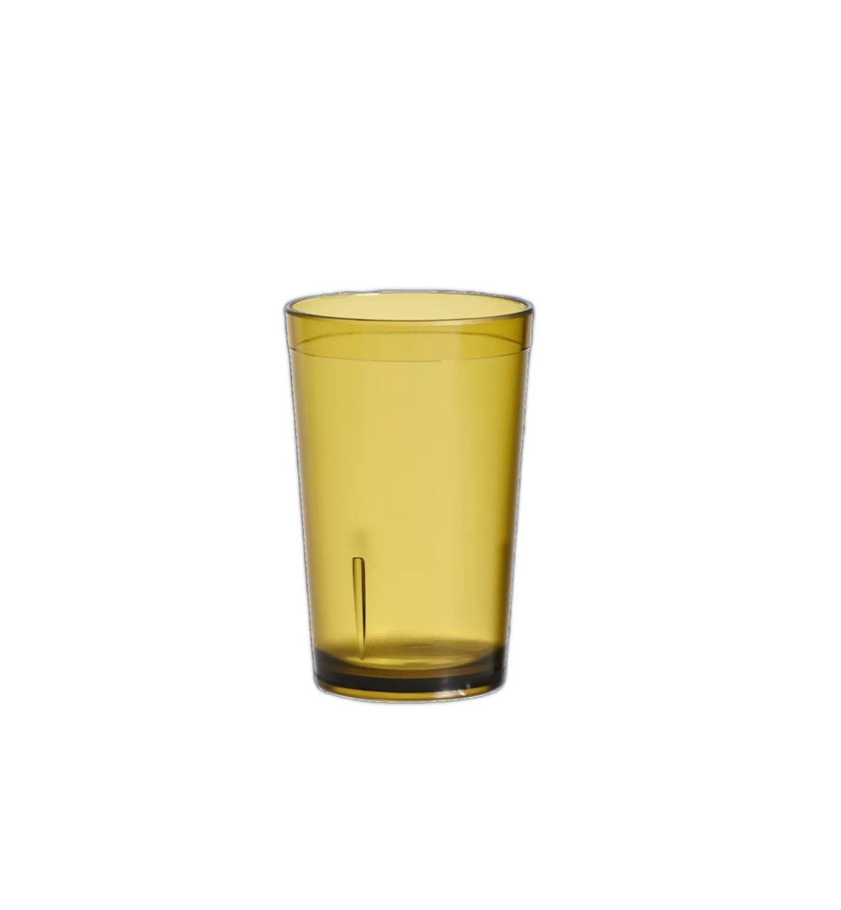 CHEFCO,JB-8873BN, Polycarbonate Water Cup, Brown 14oz - Chefcoca