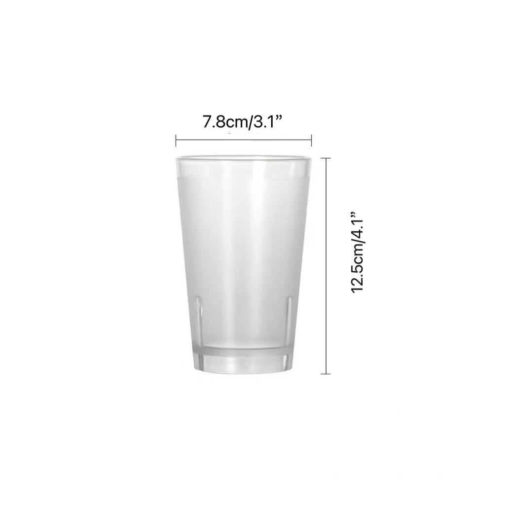 CHEFCO,JB-8874C,Polycarbonate Water Cup, CLear， 350ml/12oz - Chefcoca