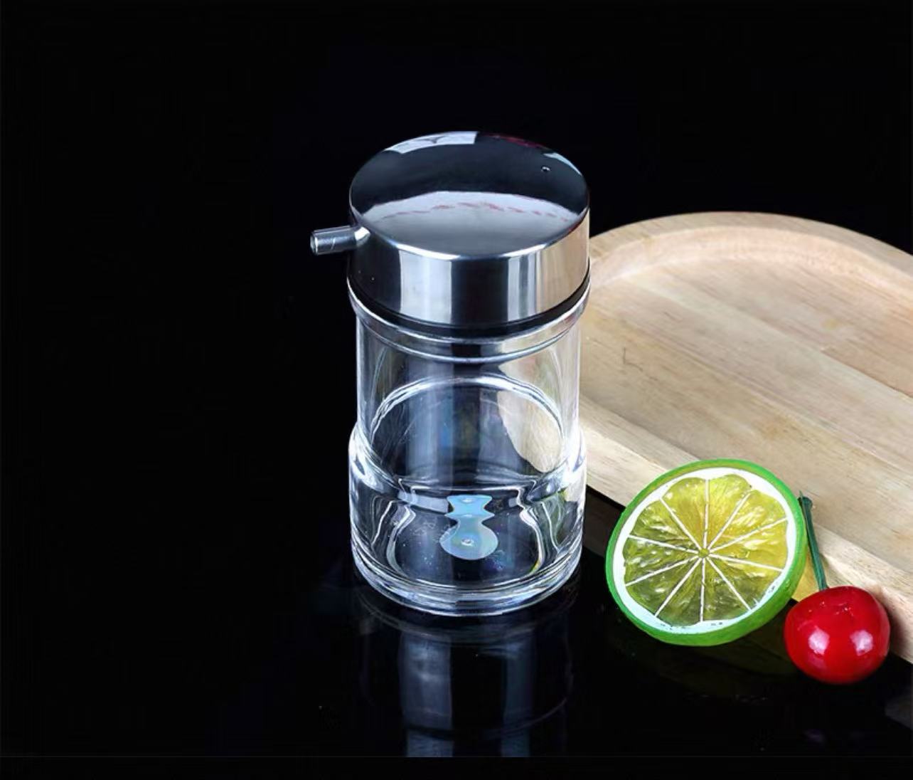 Verseur pour sauce soja en polycarbonate transparent JB-9112