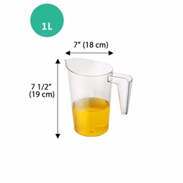CHEFCO,JD-PC8597,Transparent Measuring Cup 1000ML