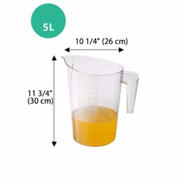CHEFCO,JD-PC8600,Transparent Measuring Cup 5000ML