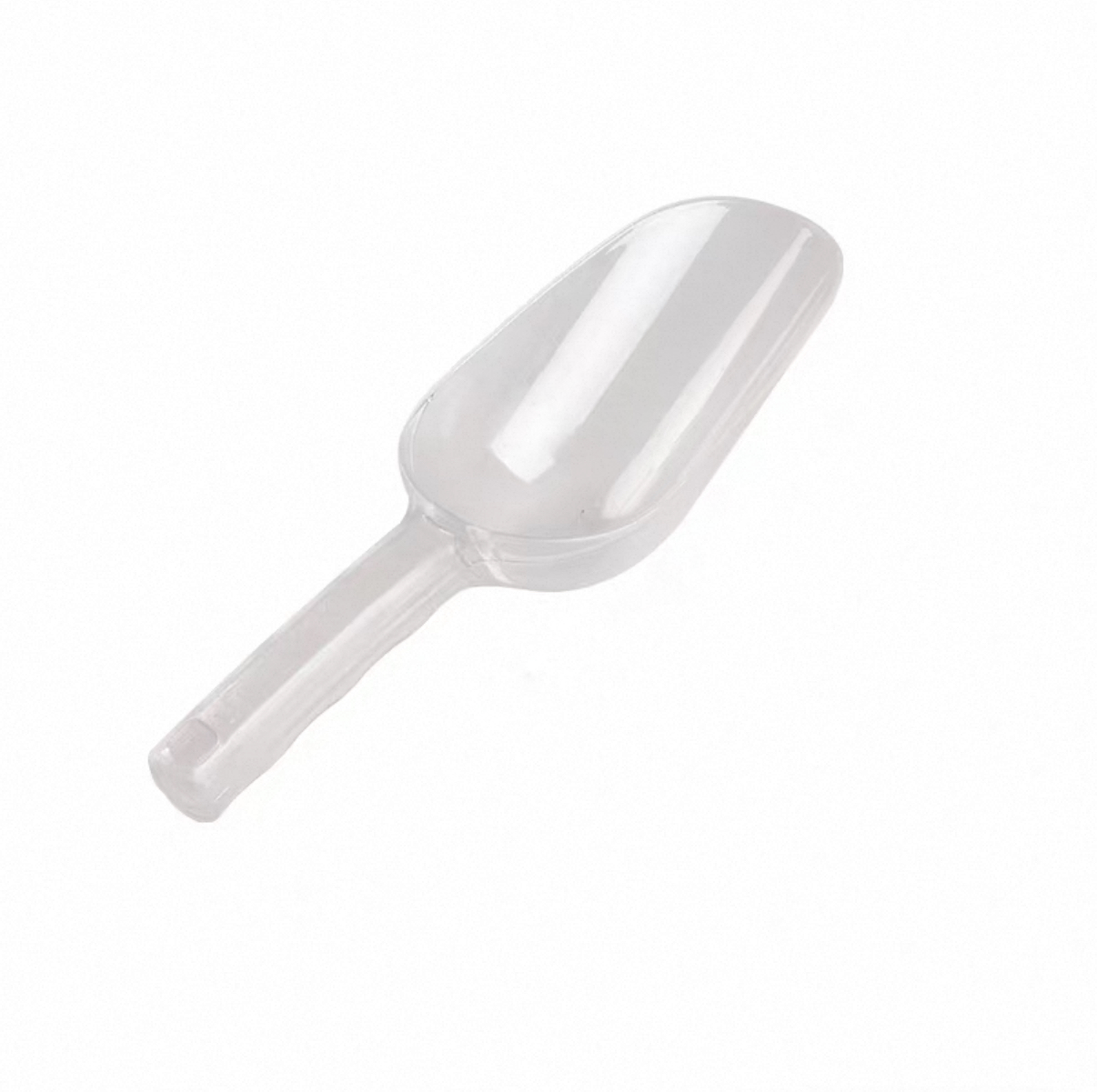 White Plastic Scoop, 64oz (P-640) - Chefcoca