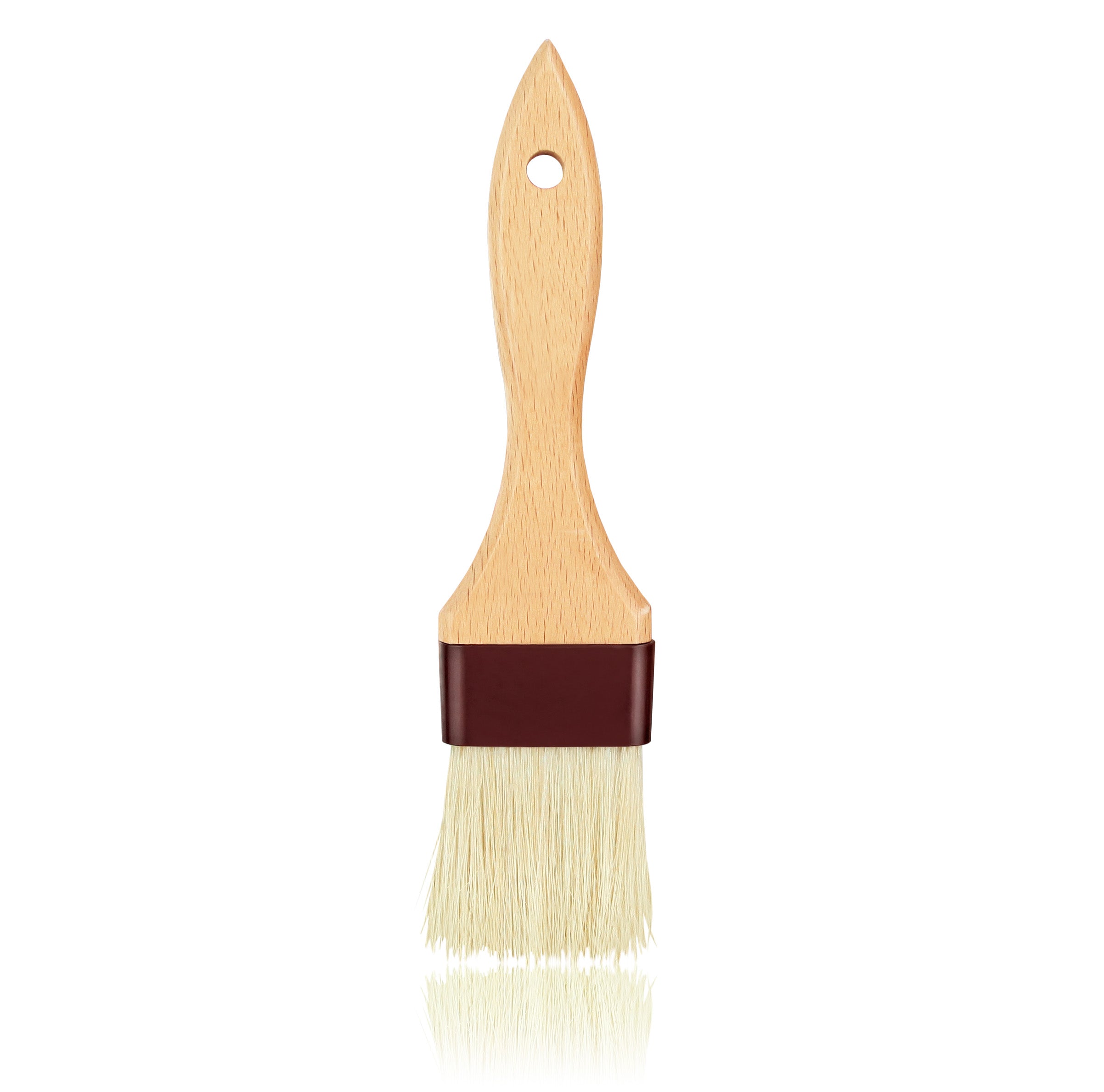 CHEFCO,PBW-20, 2" Wide Pastry Brush with Wood Handle, Flat - Chefcoca