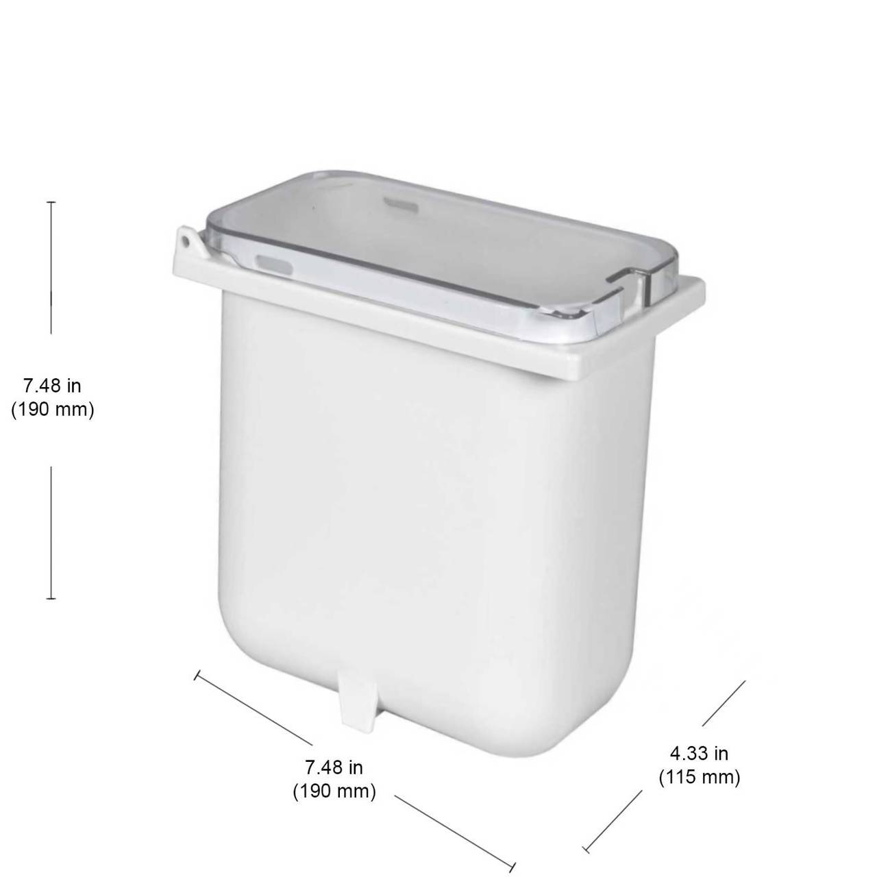 CHEFCO,PIB-2000,Sauce fountain Jar Insert with lid, Insert Box for sauce dispenser, 2L - Chefcoca