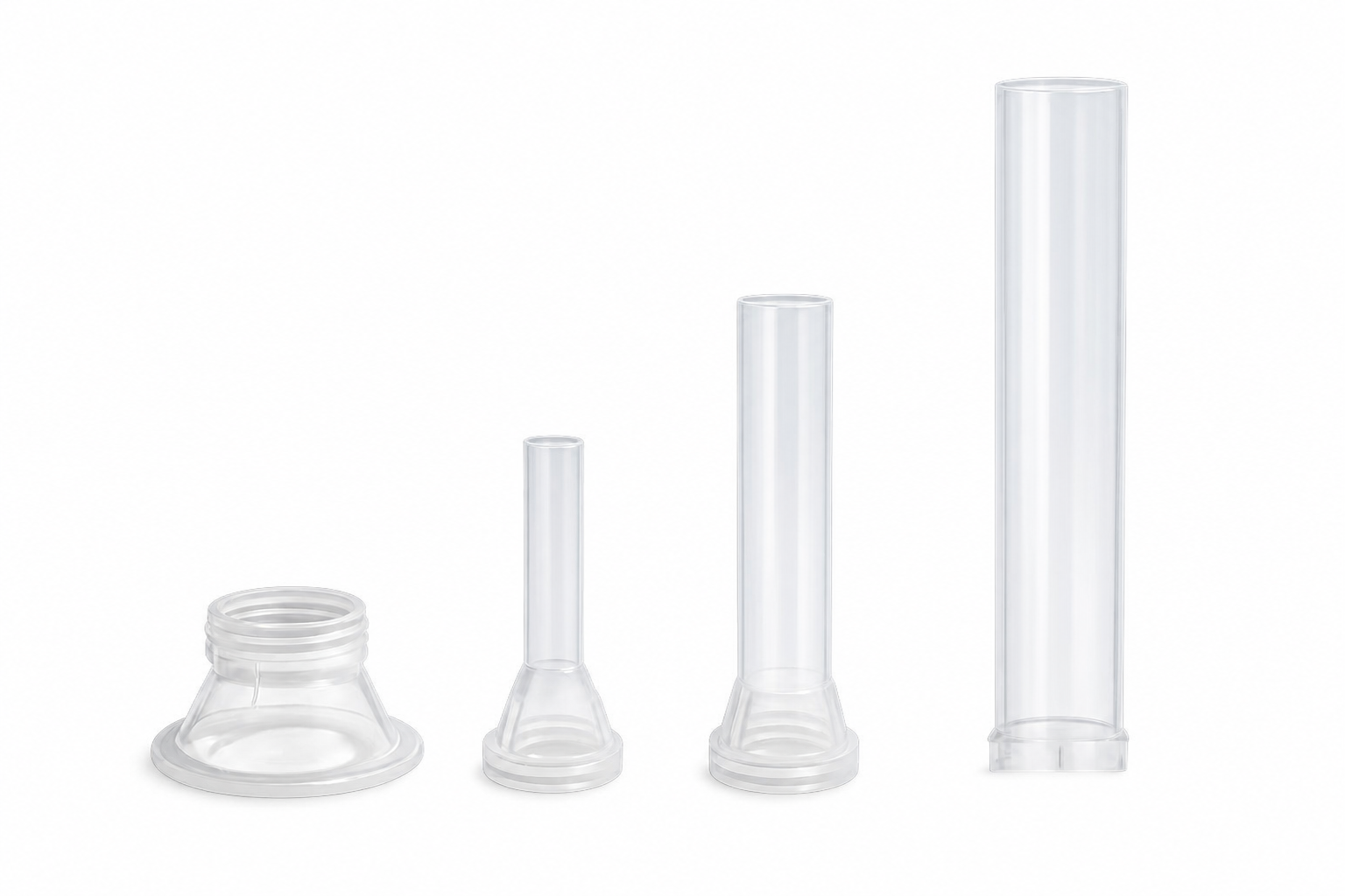 CHEFCO,PST-312, #12 Plastic Meat Grinder Sausage Spout / Sausage Tube,3 Pcs/set - Chefcoca