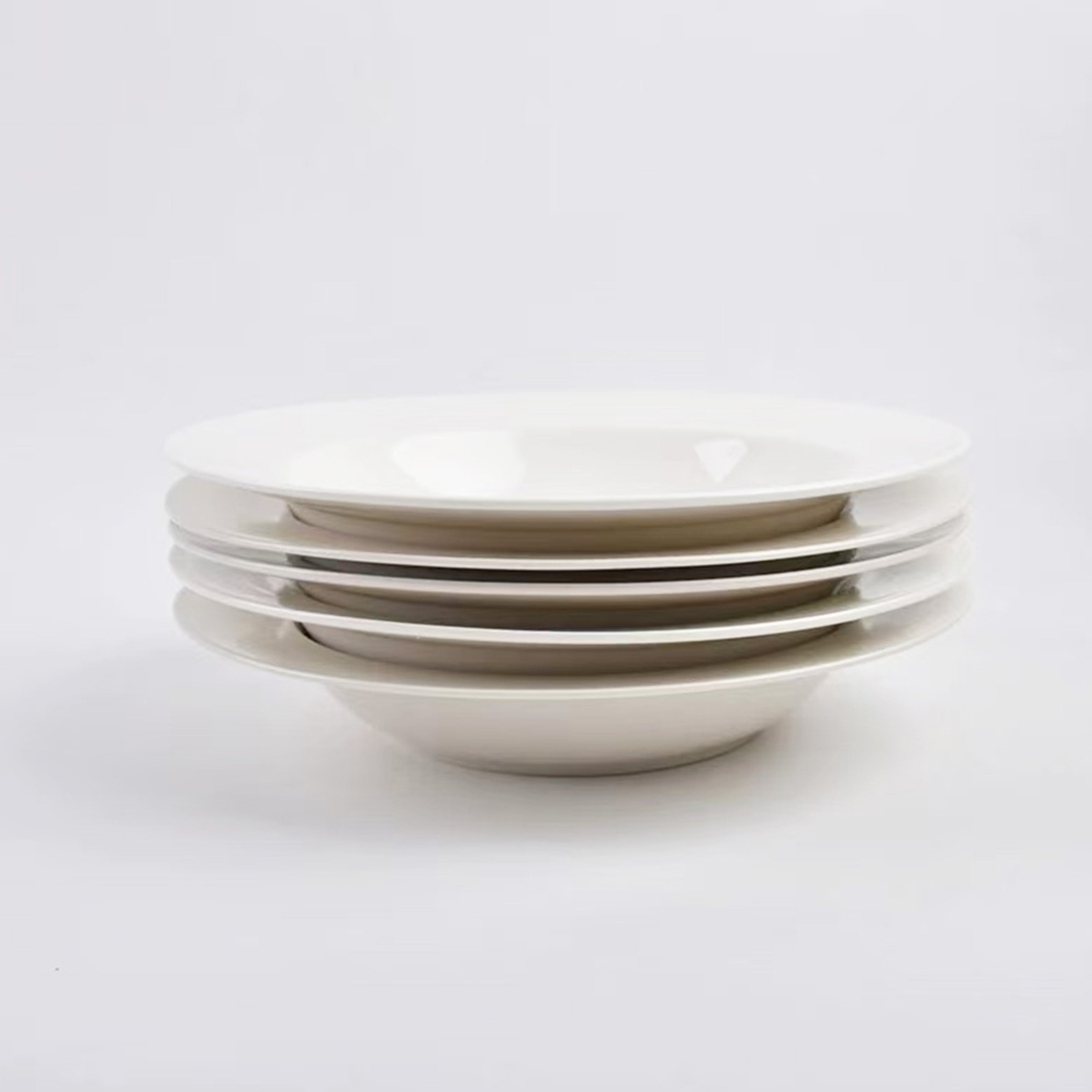 Chefco, 7.5" round Coupe Plate - Ceramic, White (PT00170)