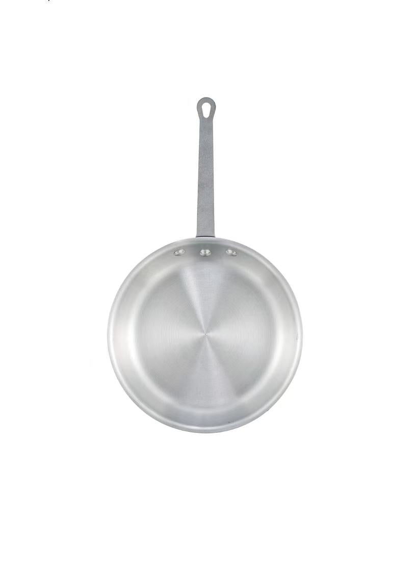 CHEFCO,SE-AP-10, 10"Natural Alumimum Fry Pan, Heavy-Duty - Chefcoca