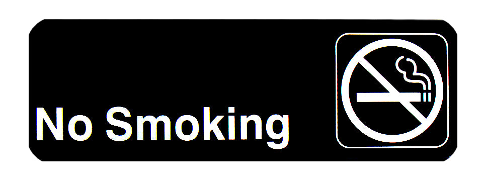 CHEFCO,SGN-394,"No Smoking" Sign - Chefcoca