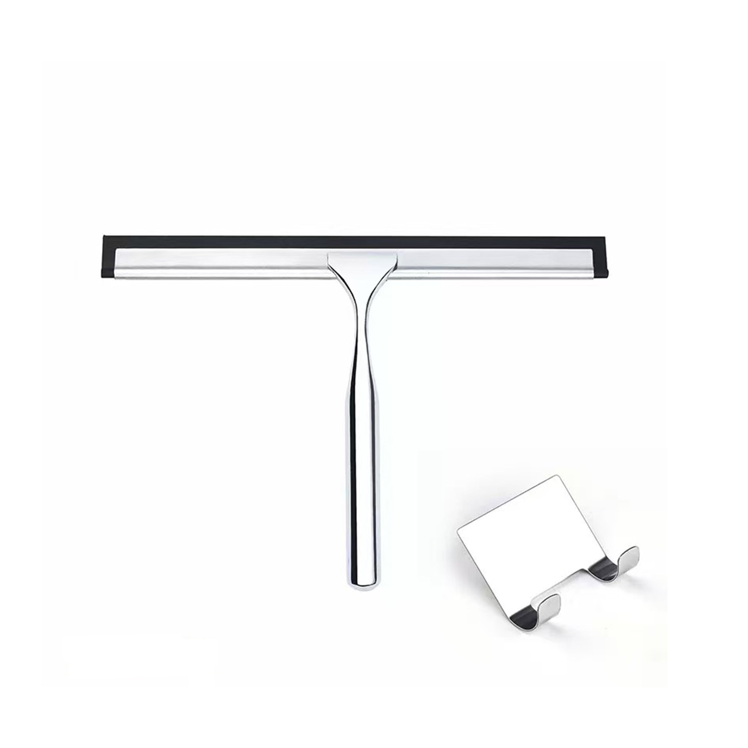 Chefco, SJ-106, All Purpose Shower Squeegee Stainless Steel For Bathroom Shower Glass Car Window Cleaning 10"