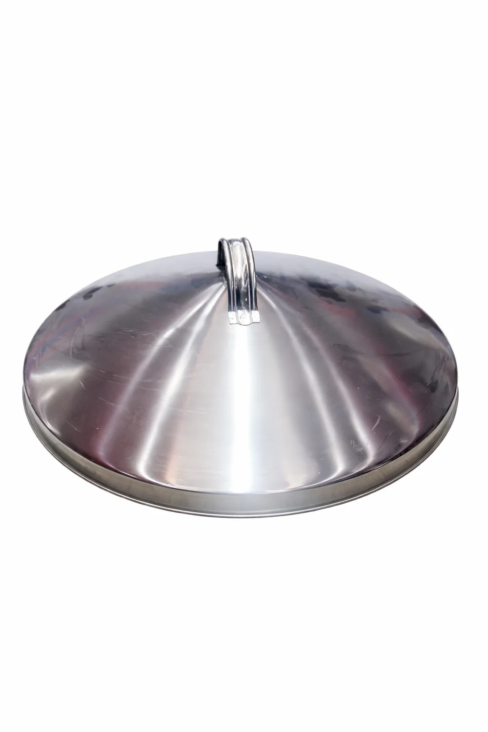 CHEFCO,SSC-40, 15.75"/40cm Stainless Steel Round Lid - Chefcoca